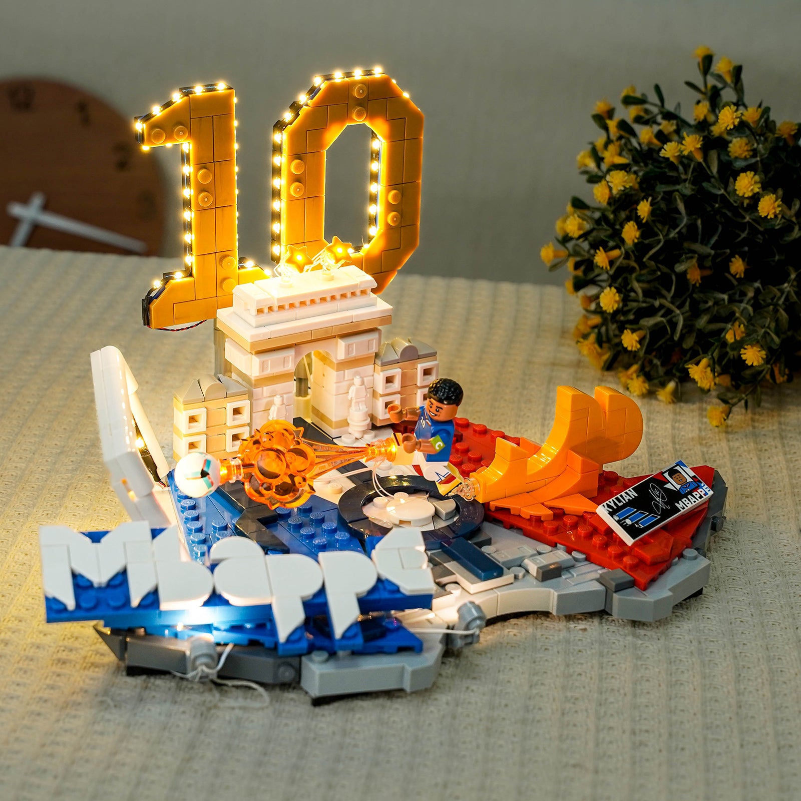 BrickBling Light Kit for LEGO Editions Kylian Mbappé – Soccer Highlights 43013