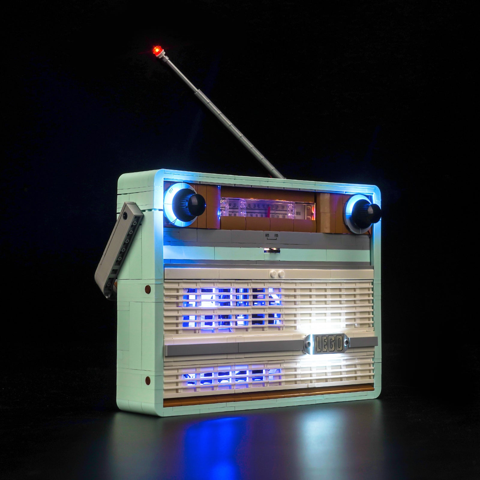 BrickBling Light Kit for LEGO Icons Retro Radio 10334