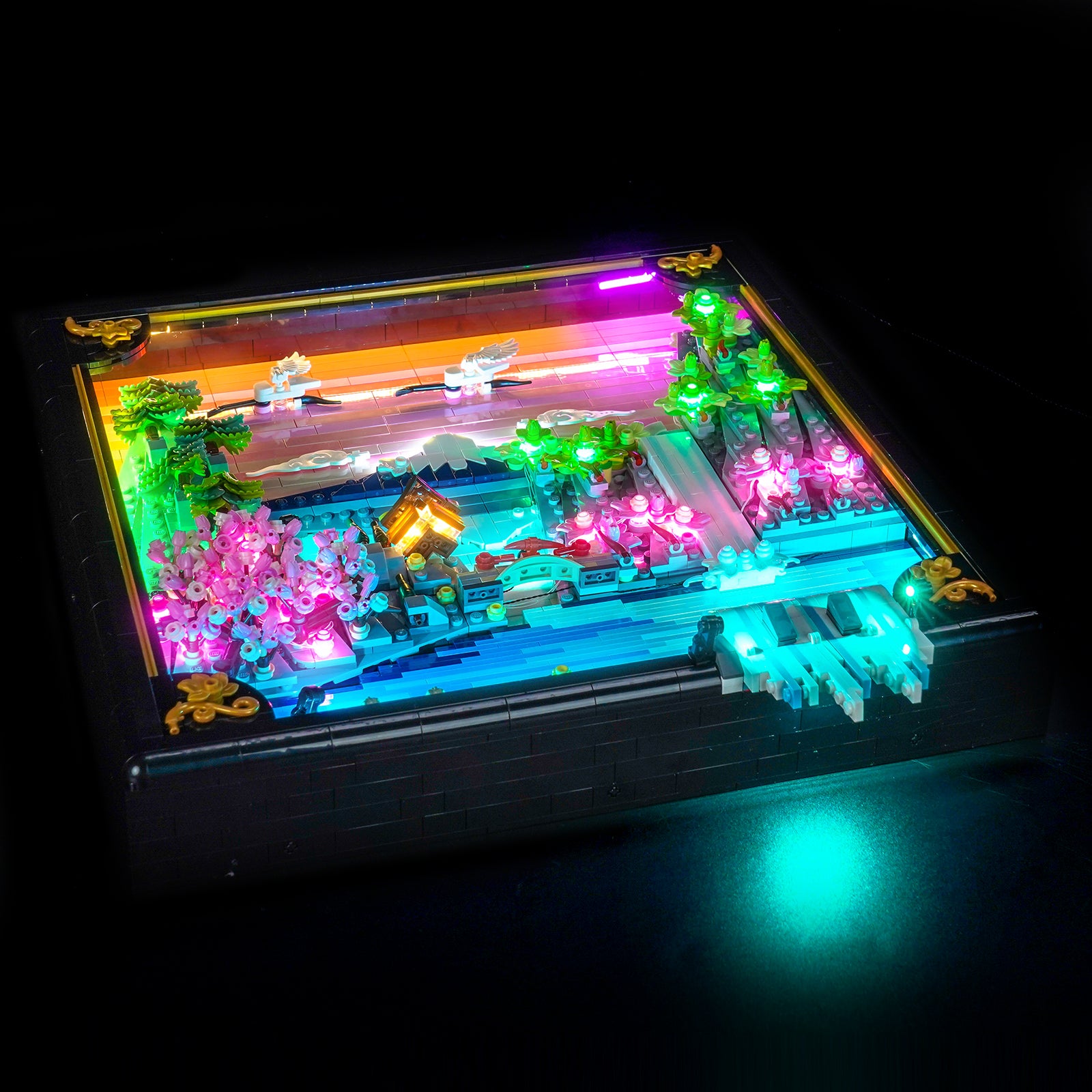 BrickBling Light Kit for LEGO Art Japanese Cherry Blossom Landscape 31218