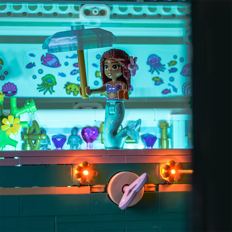 BrickBling Light Kit for LEGO Ariel’s Treasure Chest 43229