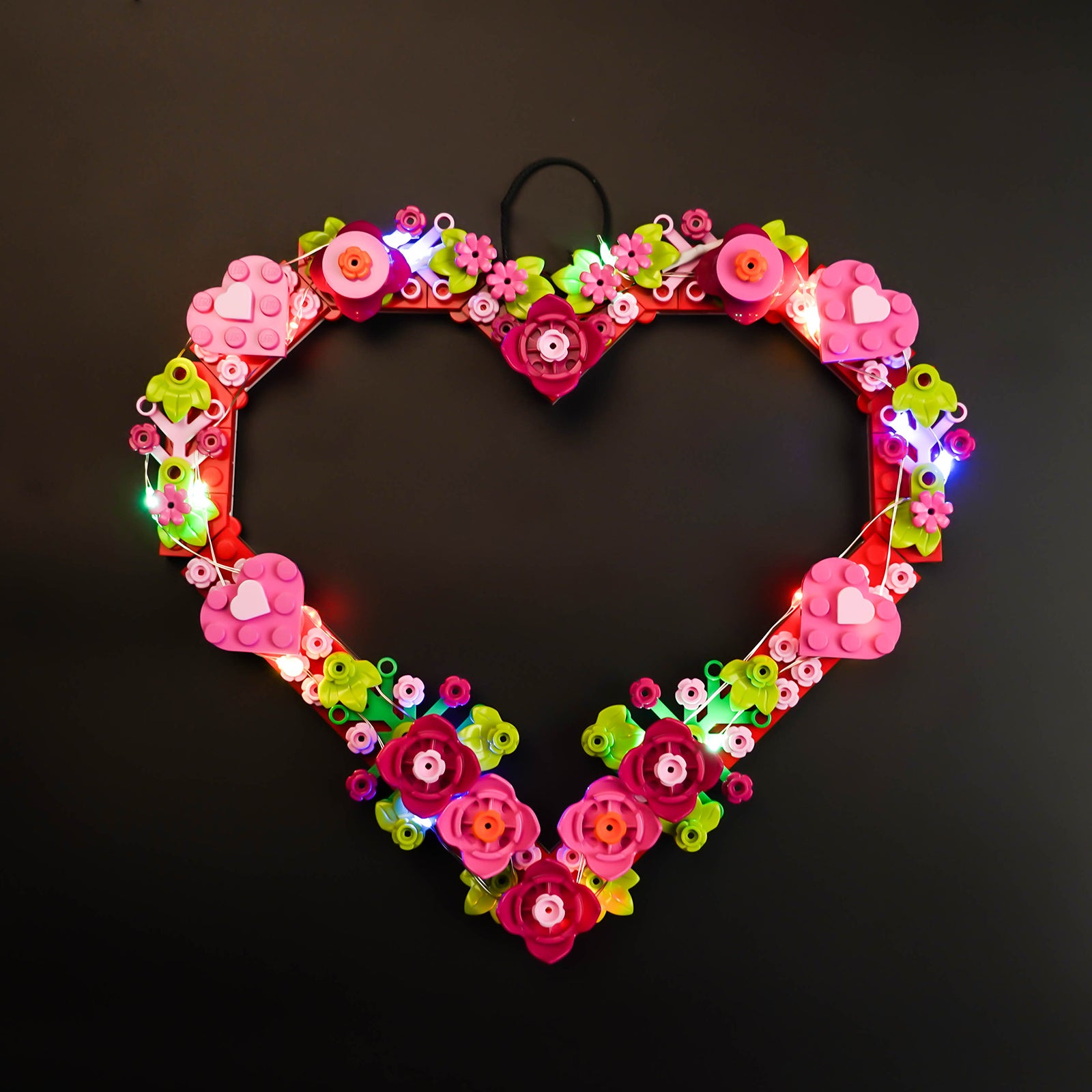 Light Up LEGO Heart Ornament 40638
