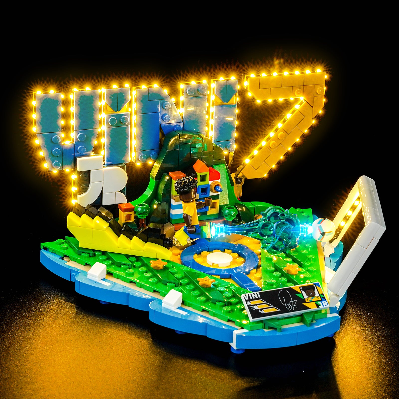 BrickBling Light Kit for LEGO Editions Vini Jr. – Soccer Highlights 43027