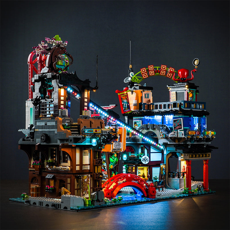 Ninjago city 2024 lighting kit