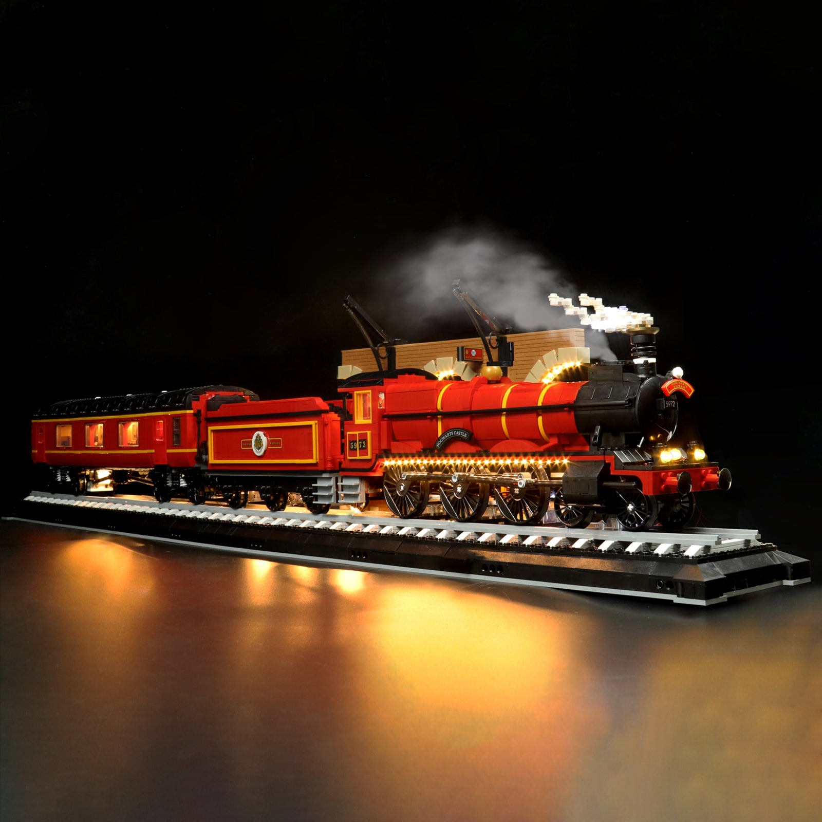BrickBling Lichtset für LEGO Hogwarts Express – Collector‘s Edition 76405