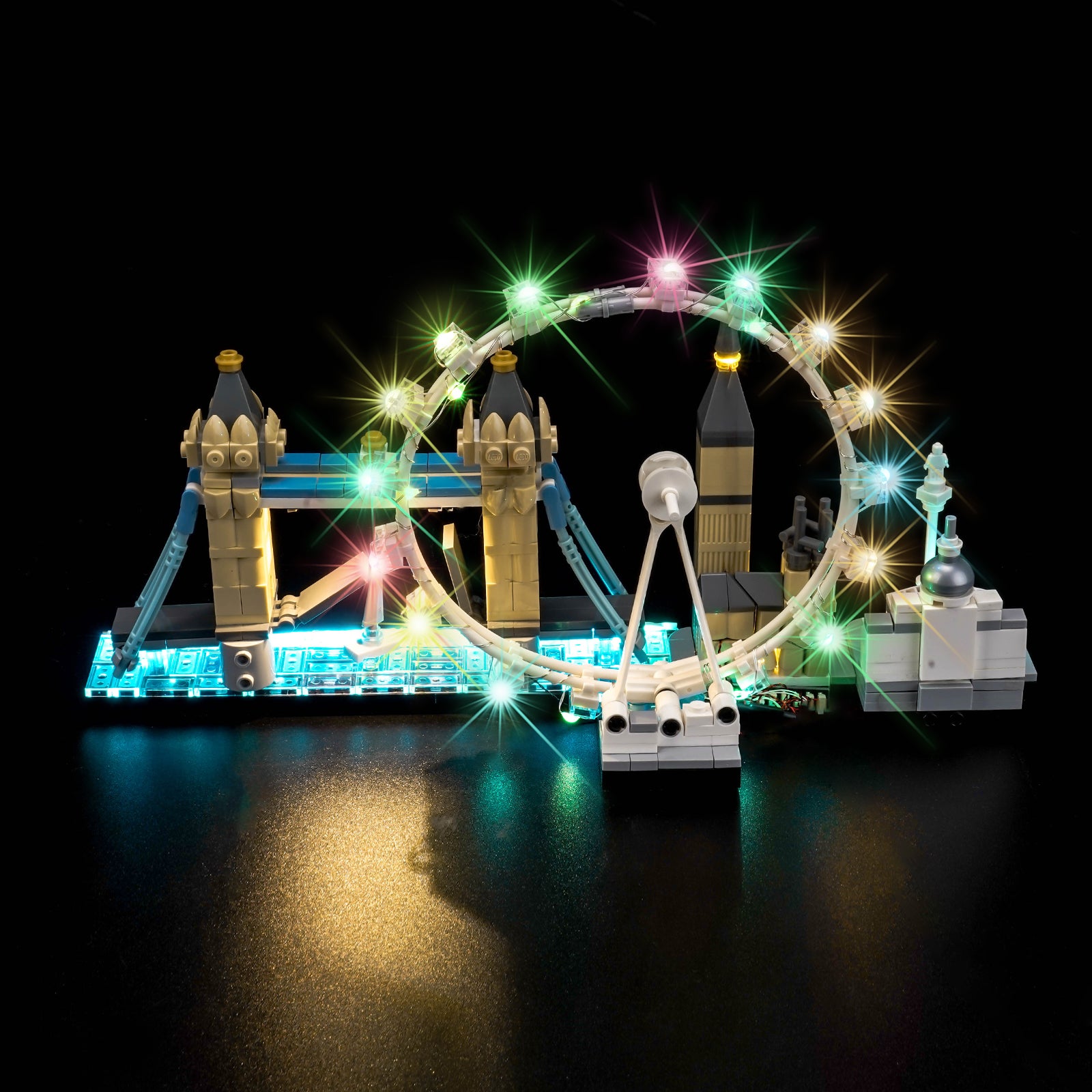 BrickBling Lichtset für LEGO City Skyline Series London 21034