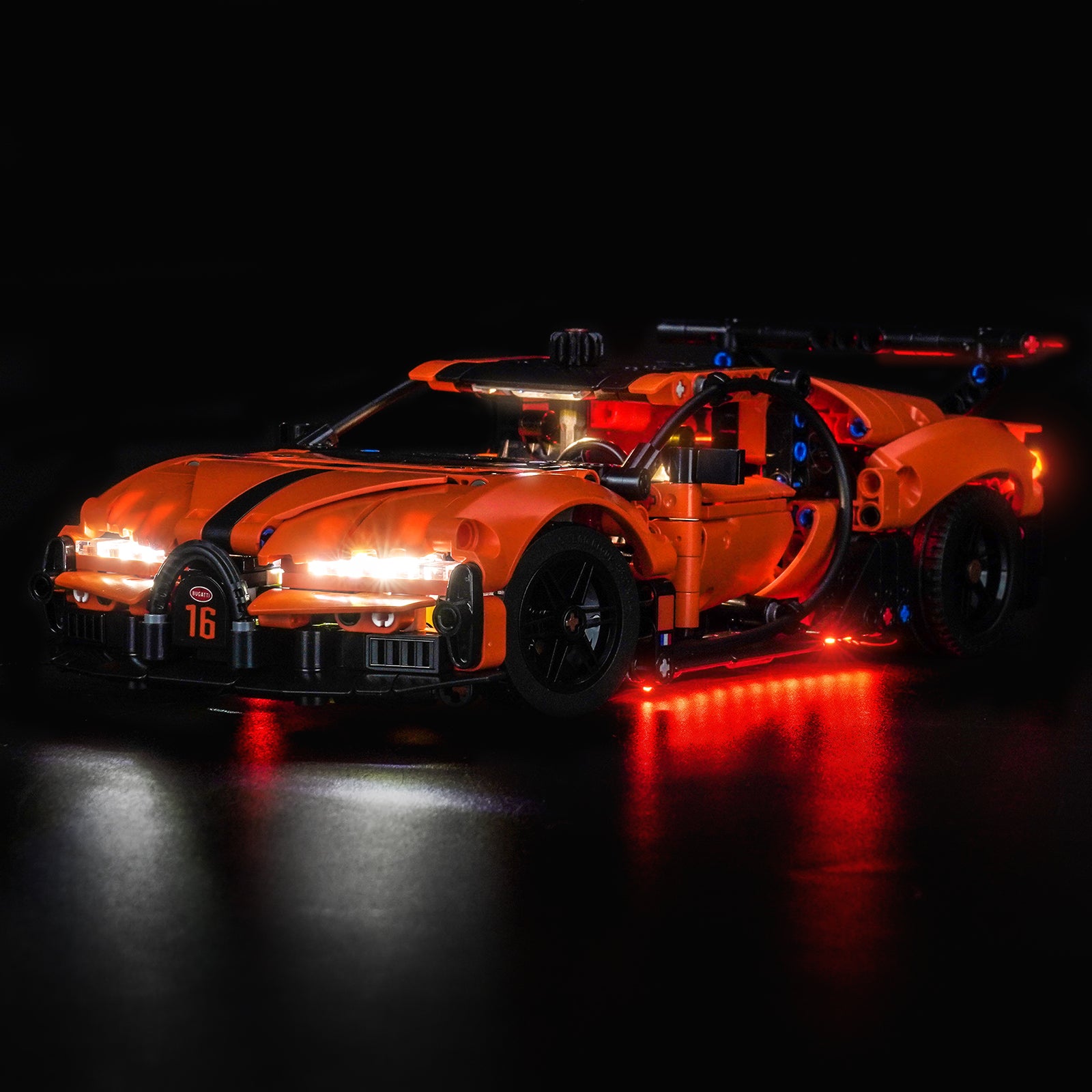 BrickBling Beleuchtungsset für LEGO Technic Bugatti Chiron Pur Sport Hypercar 42222