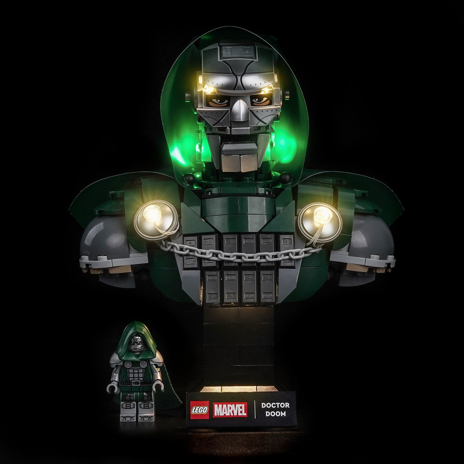 BrickBling Light Kit for LEGO Marvel Doctor Doom Bust 76345