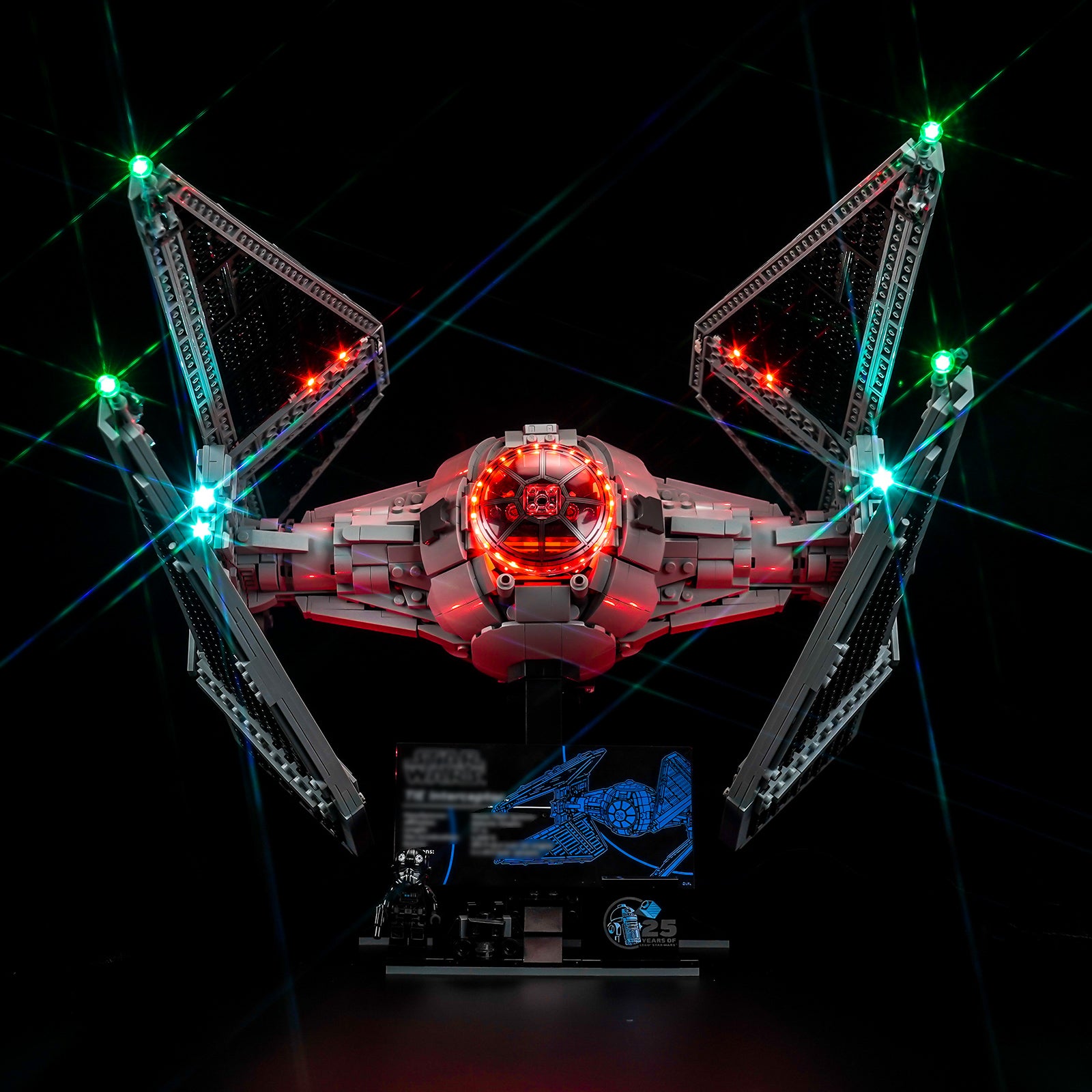 BrickBling Light Kit for LEGO Star Wars TIE Interceptor™ 75382