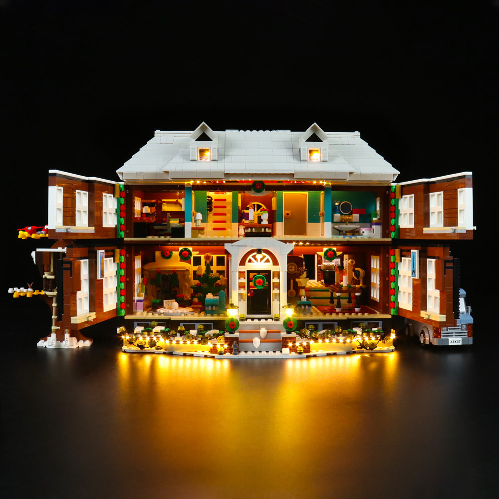 BrickBling Lichtset für LEGO Home Alone 21330 Classic Version