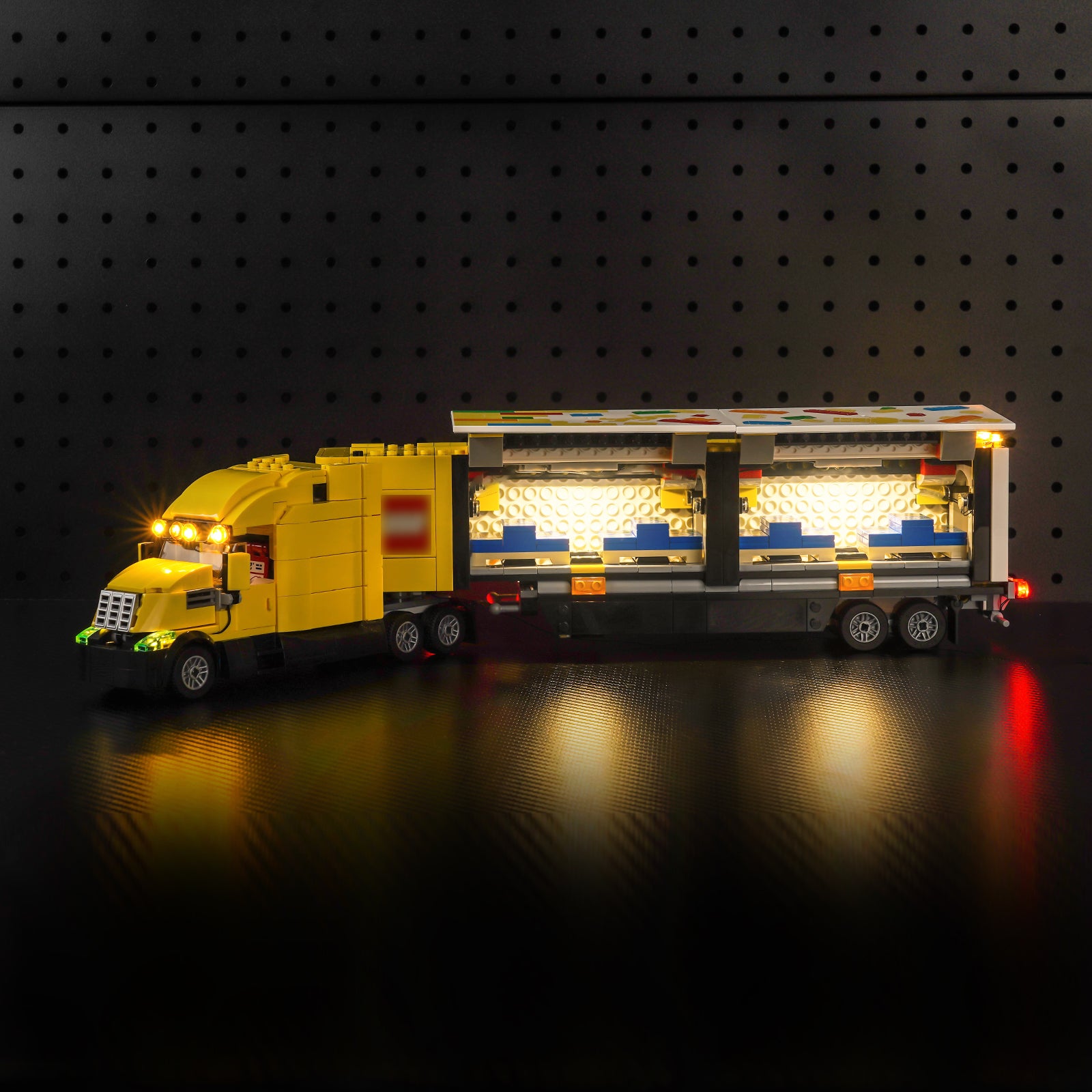 BrickBling Light Kit for LEGO City Yellow Delivery Truck 60440
