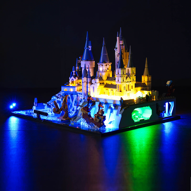 BrickBling Light Kit for LEGO Hogwarts Castle and Grounds 76419