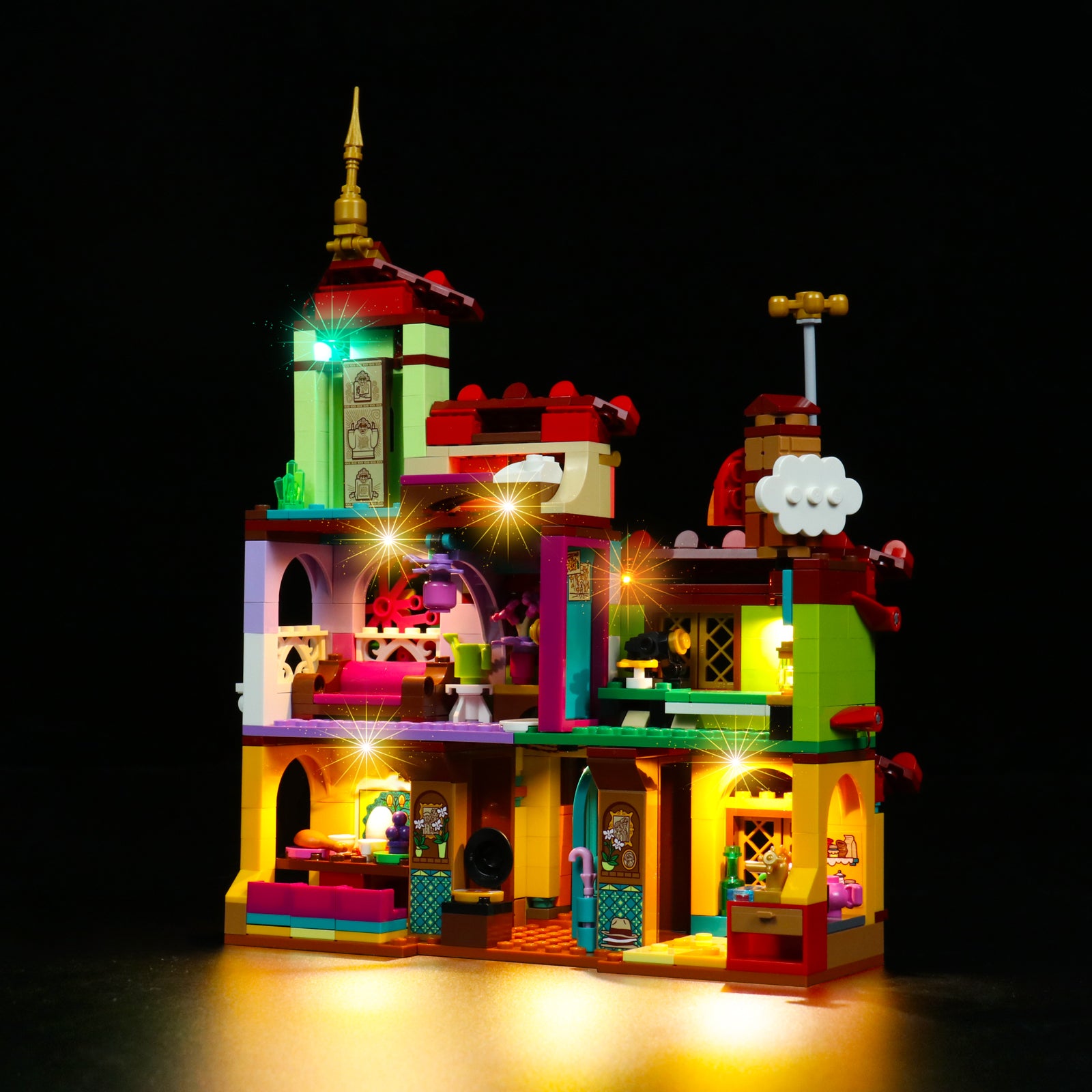BrickBling Light Kit for LEGO Disney The Madrigal House 43202 Classic Version