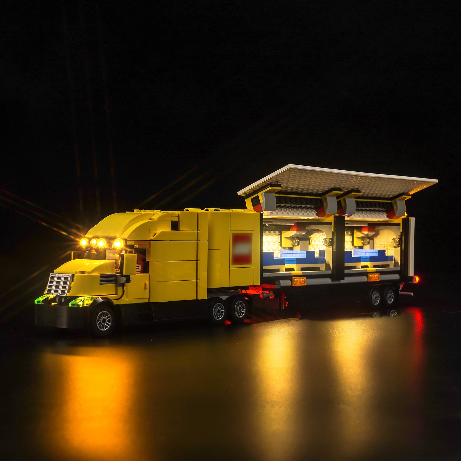 BrickBling Light Kit for LEGO City Yellow Delivery Truck 60440