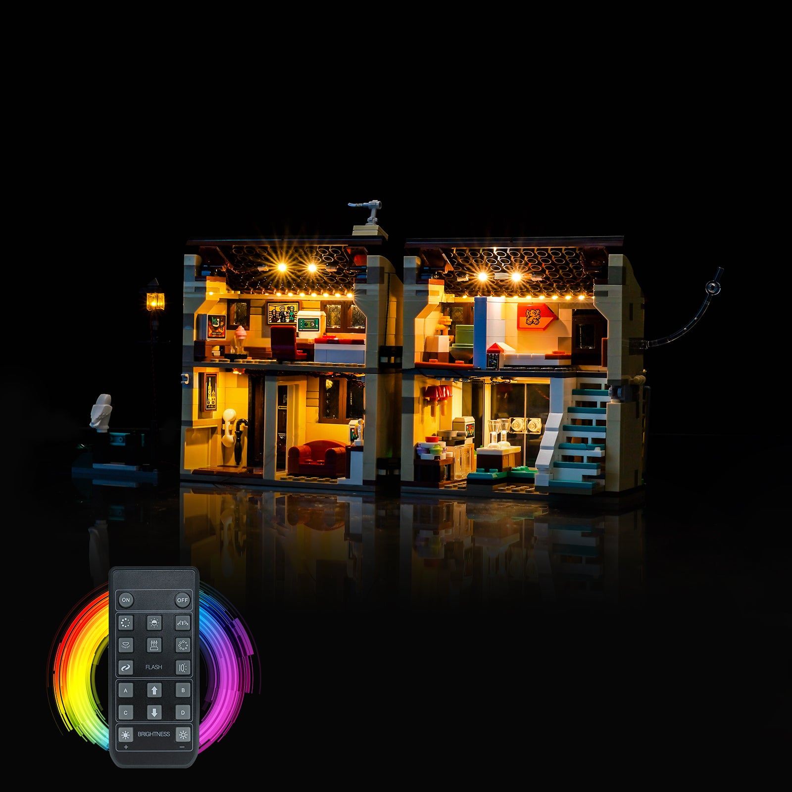 BrickBling Light Kit for LEGO Harry Potter Privet Drive: Aunt Marge's Visit 76451