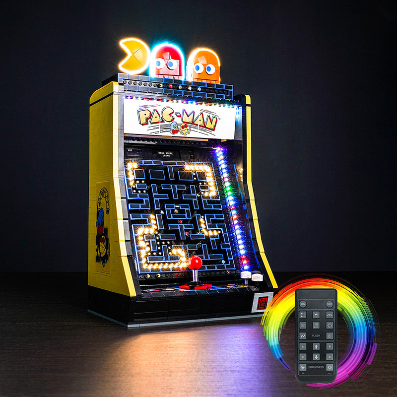 Kit d'éclairage BrickBling pour LEGO PAC-Man Arcade 10323