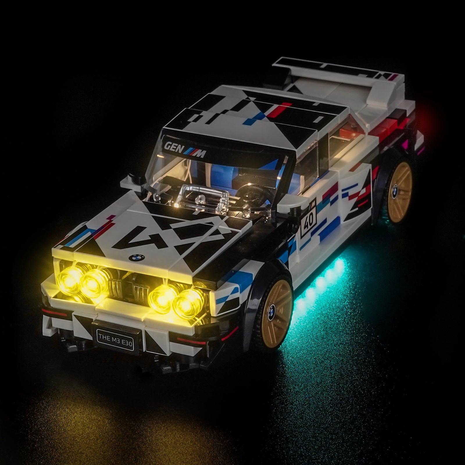 BrickBling Light Kit für LEGO Speed Champions BMW M3 (E30) 77263