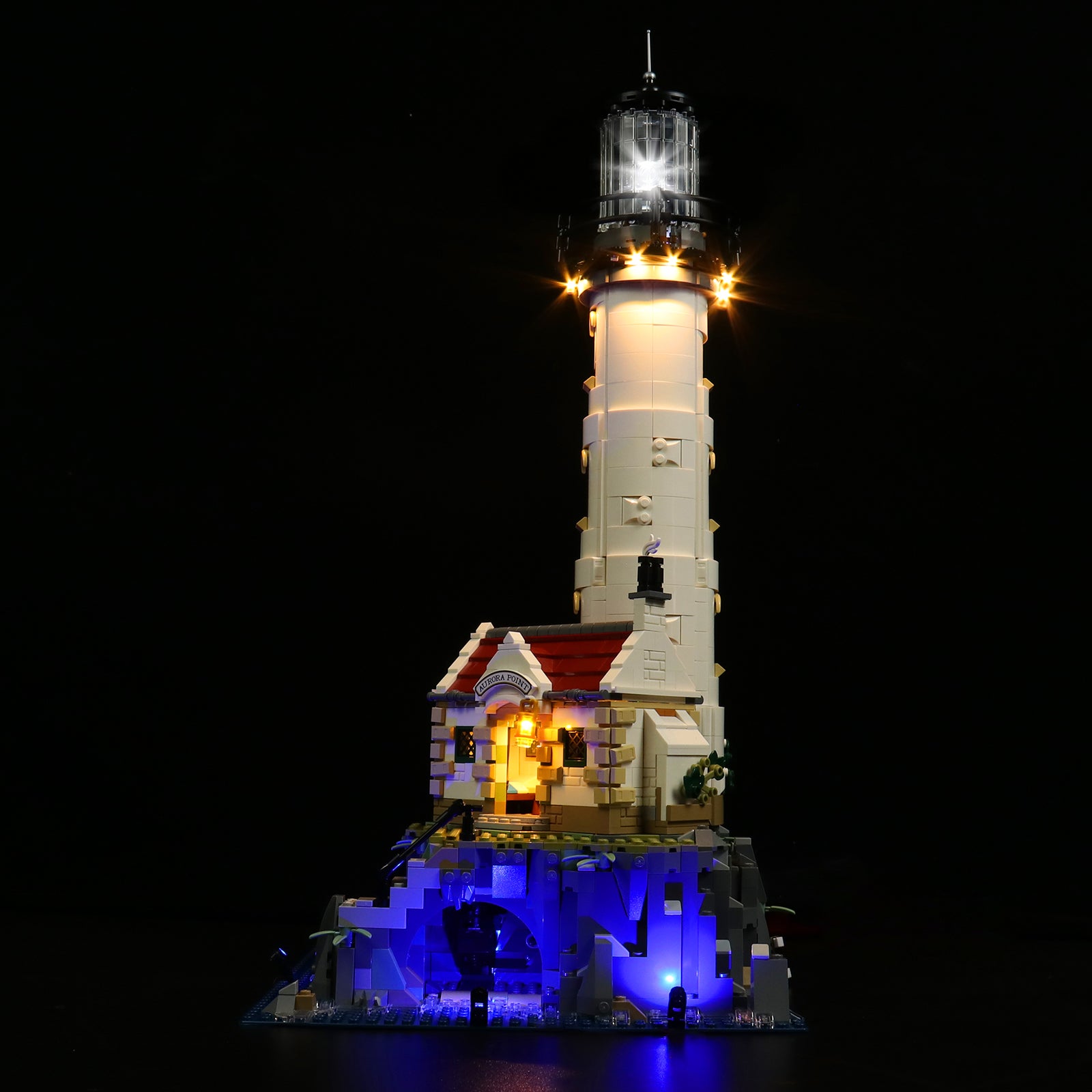 Kit d'éclairage BrickBling pour phare motorisé LEGO 21335