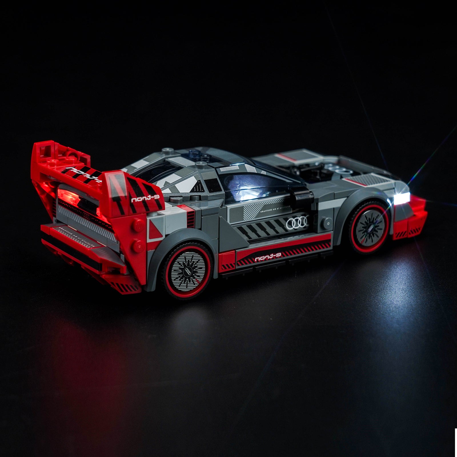 BrickBling Light Kit for LEGO Audi S1 e-tron Quattro Race Car 76921
