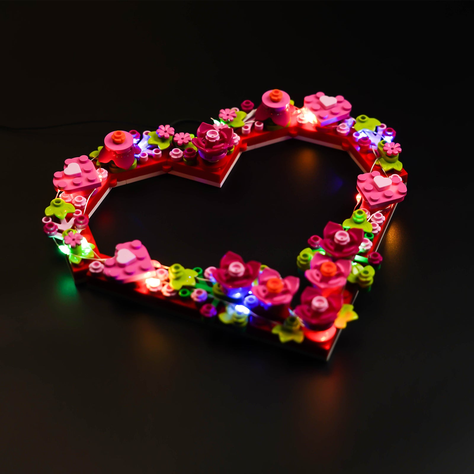 BrickBling Light Kit for LEGO Heart Ornament 40638