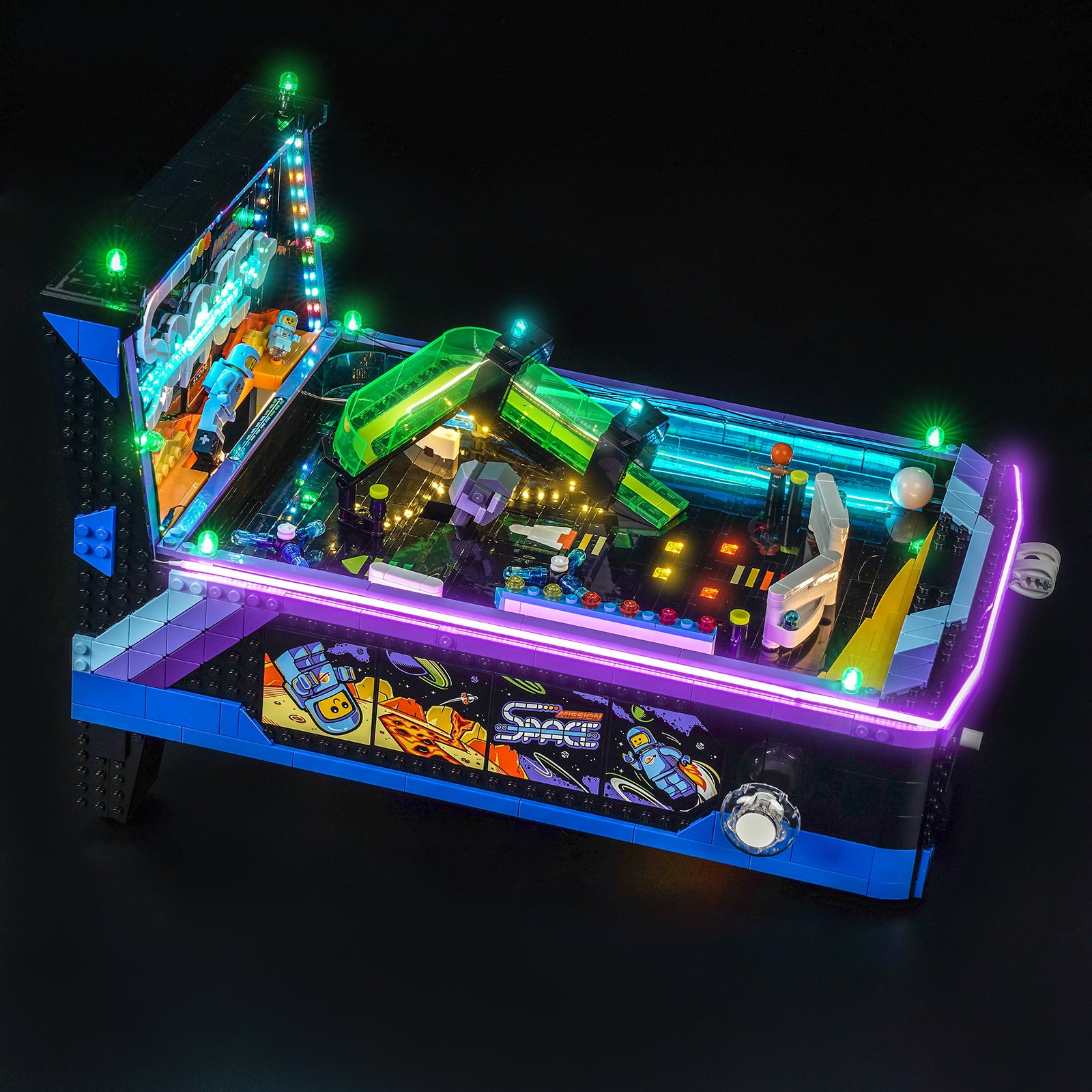 BrickBling Light Kit for LEGO Icons Arcade Pinball Machine 11374