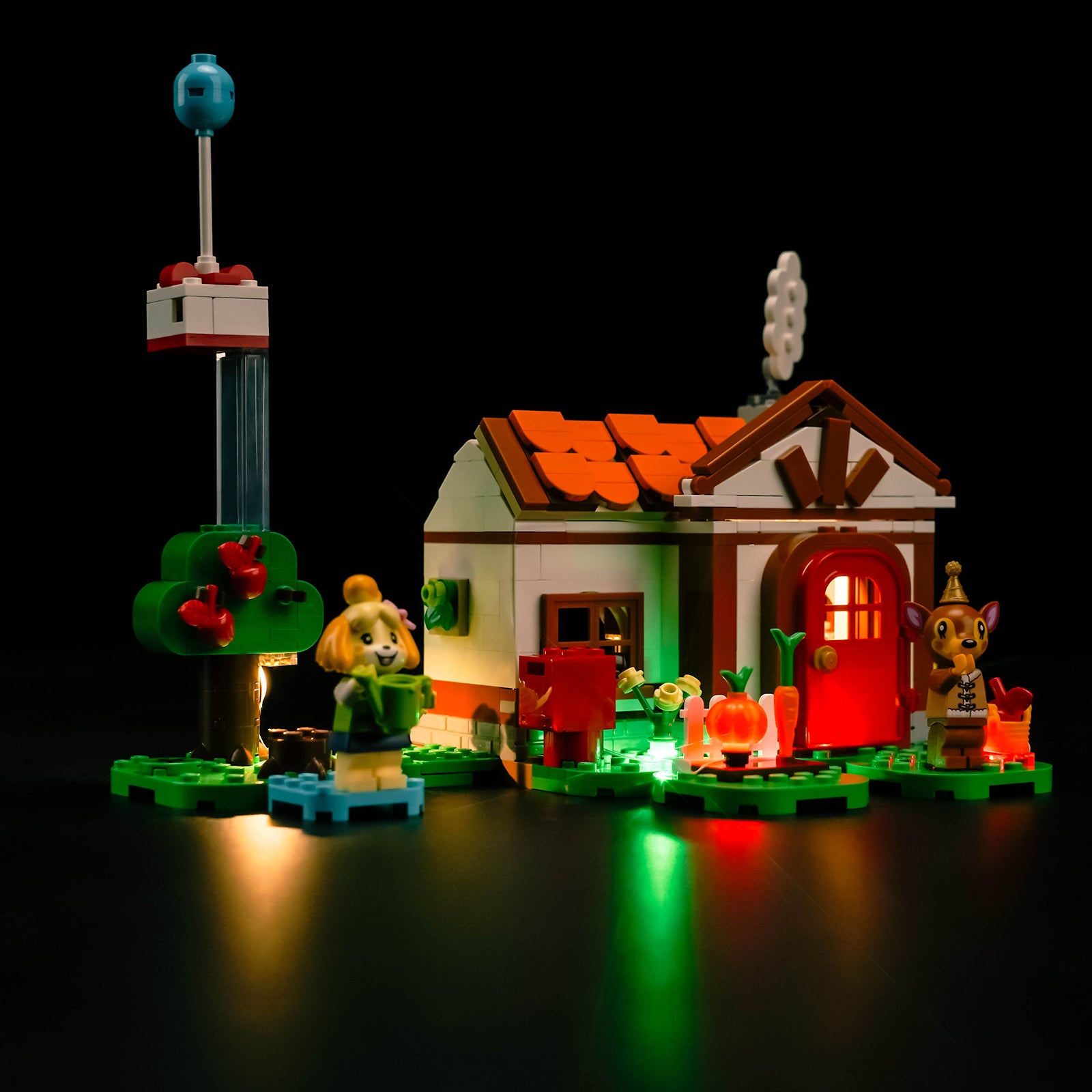 BrickBling Light Kit for LEGO Animal Crossing™ Isabelle's House Visit 77049
