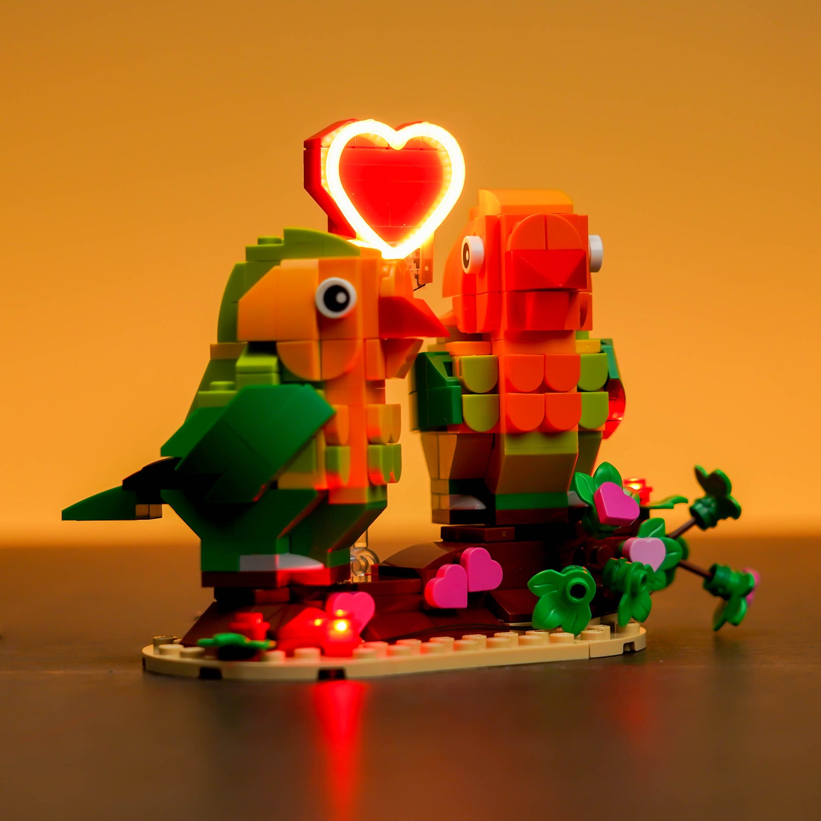 BrickBling Light Kit for LEGO Valentine Lovebirds 40522