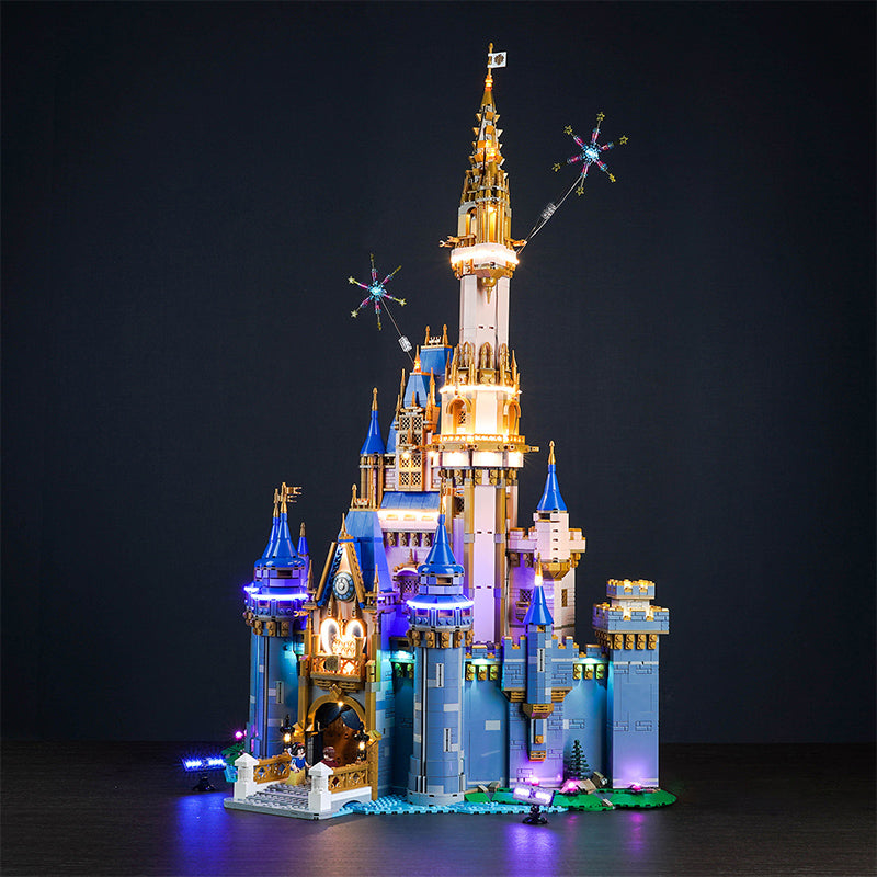 BrickBling Lichtset für LEGO Disney Castle 43222