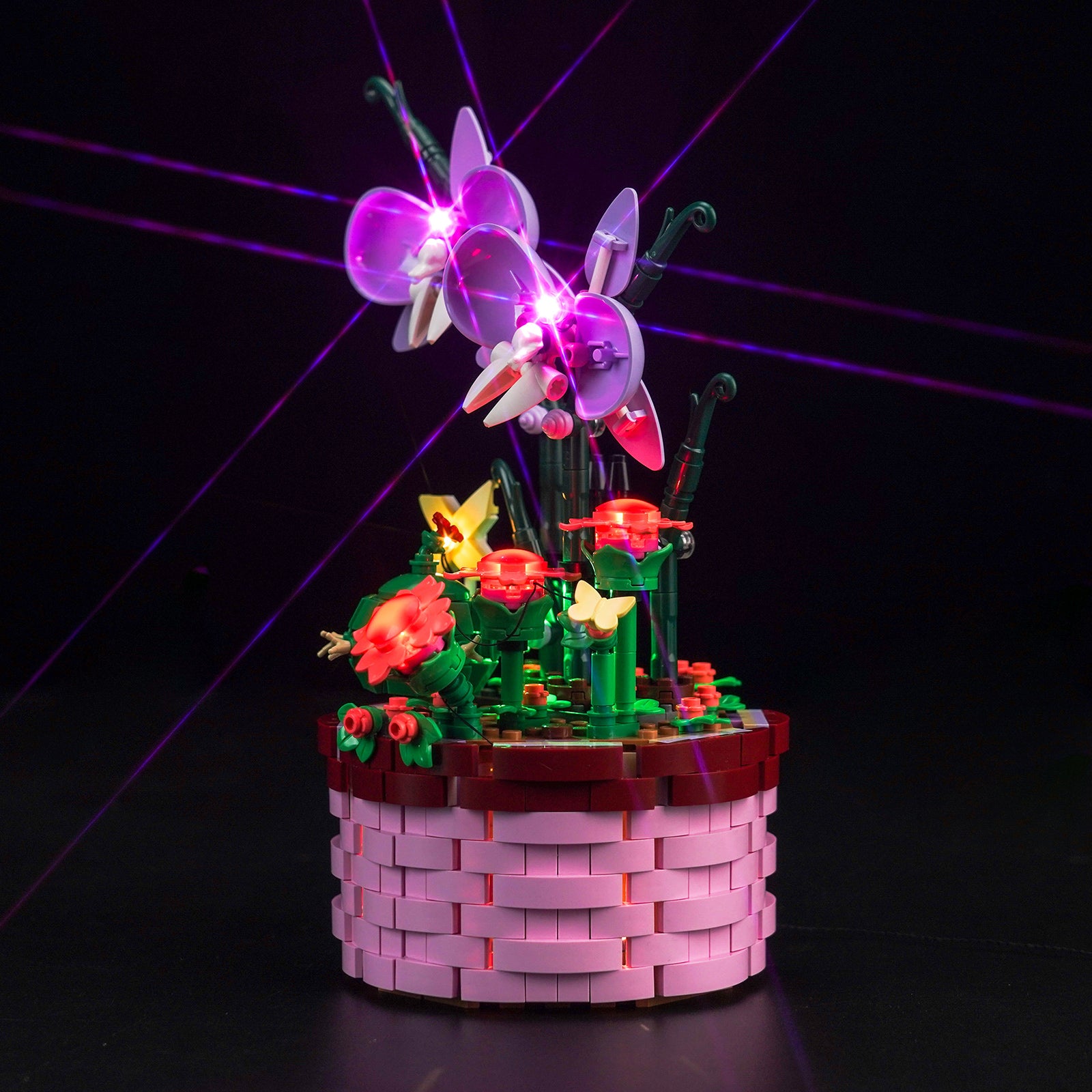 BrickBling Light Kit for LEGO Disney Isabela's Flowerpot 43237