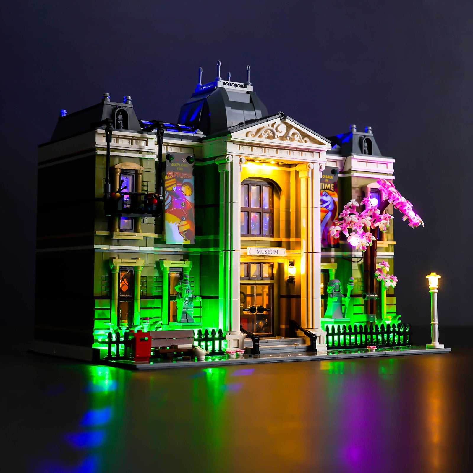 BrickBling Lichtset für LEGO Natural History Museum 10326