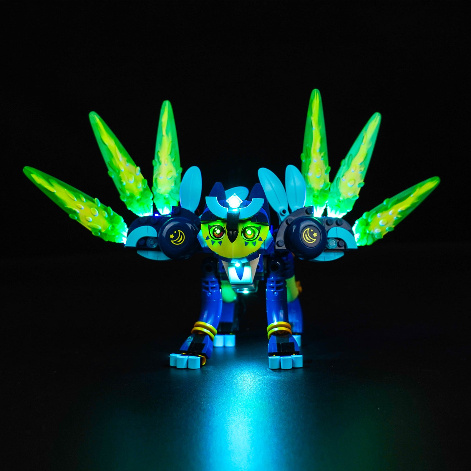 BrickBling Light Kit for LEGO DREAMZzz Zoey and Zian the Cat-Owl 71476