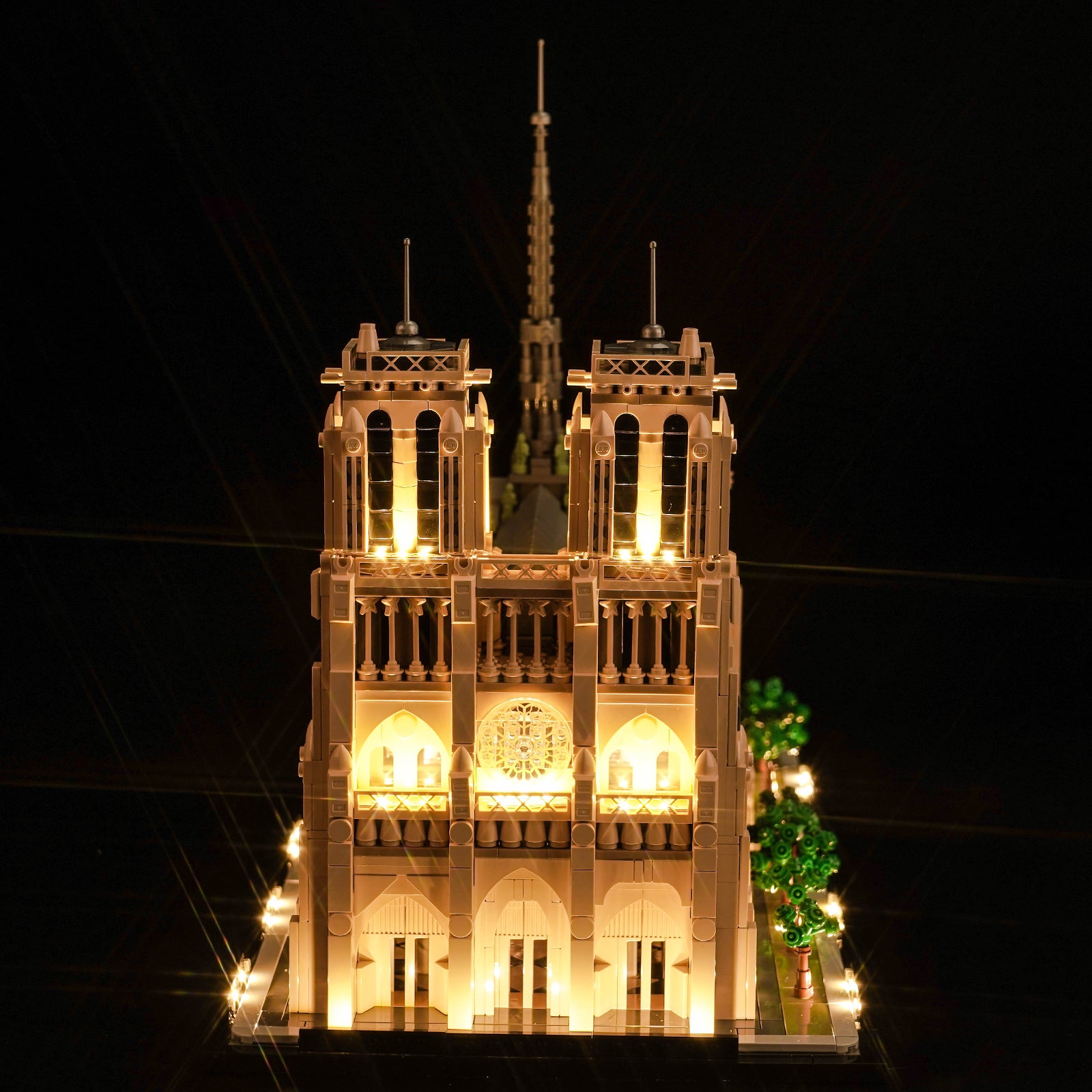 BrickBling Light Kit for LEGO Architecture Notre-Dame de Paris 21061