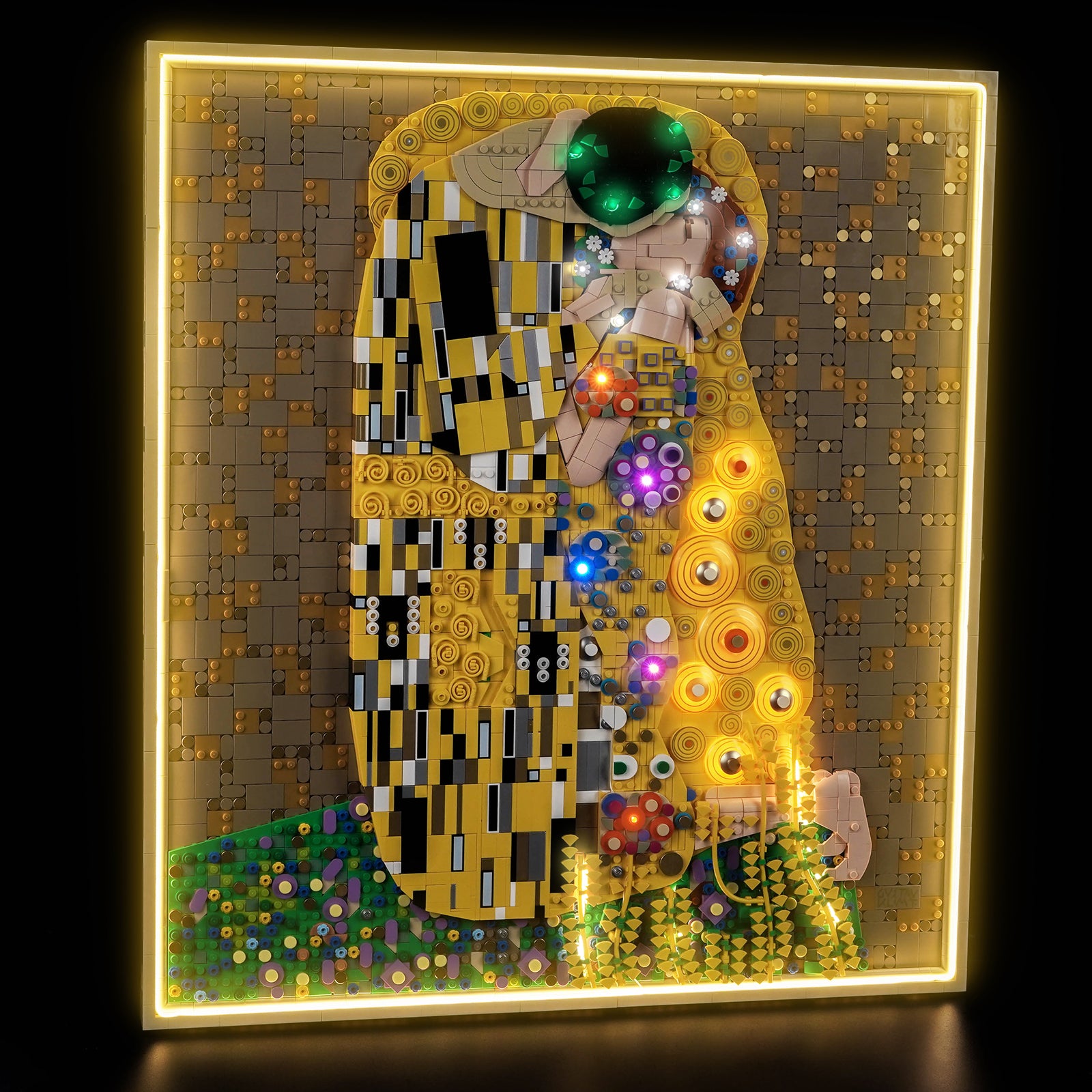 BrickBling Light Kit for LEGO Art Gustav Klimt – The Kiss 31221