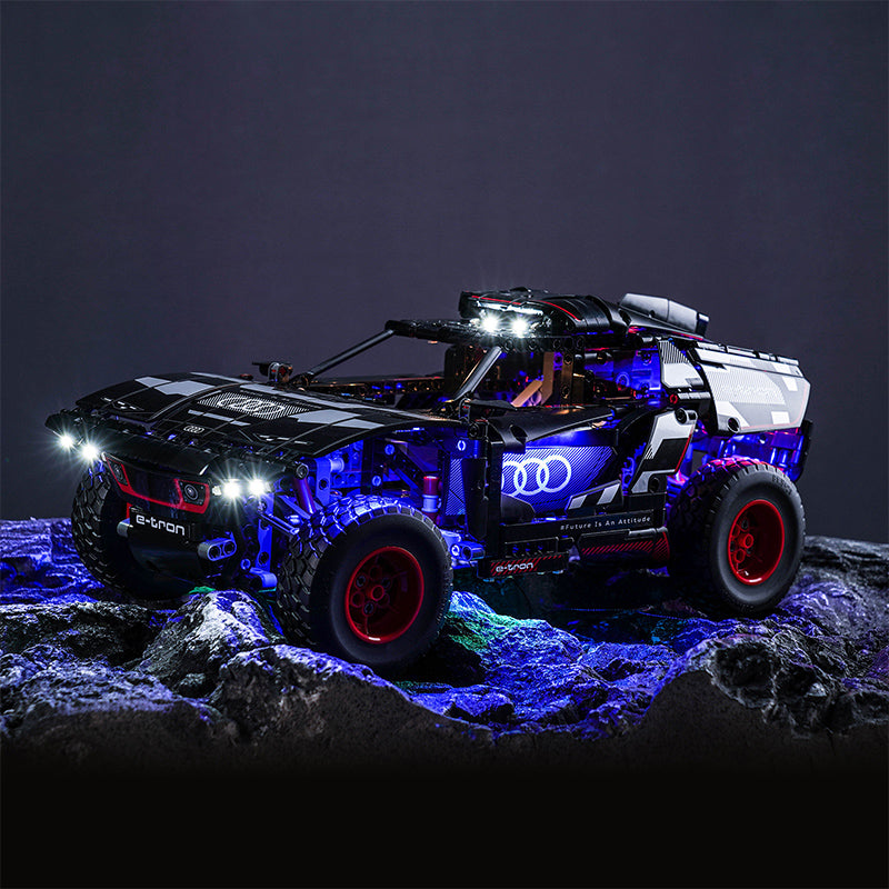Kit d'éclairage BrickBling pour LEGO Technic Audi RS Q e-tron 42160
