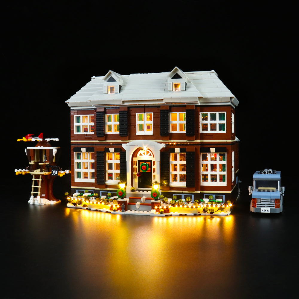 BrickBling Lichtset für LEGO Home Alone 21330 Classic Version