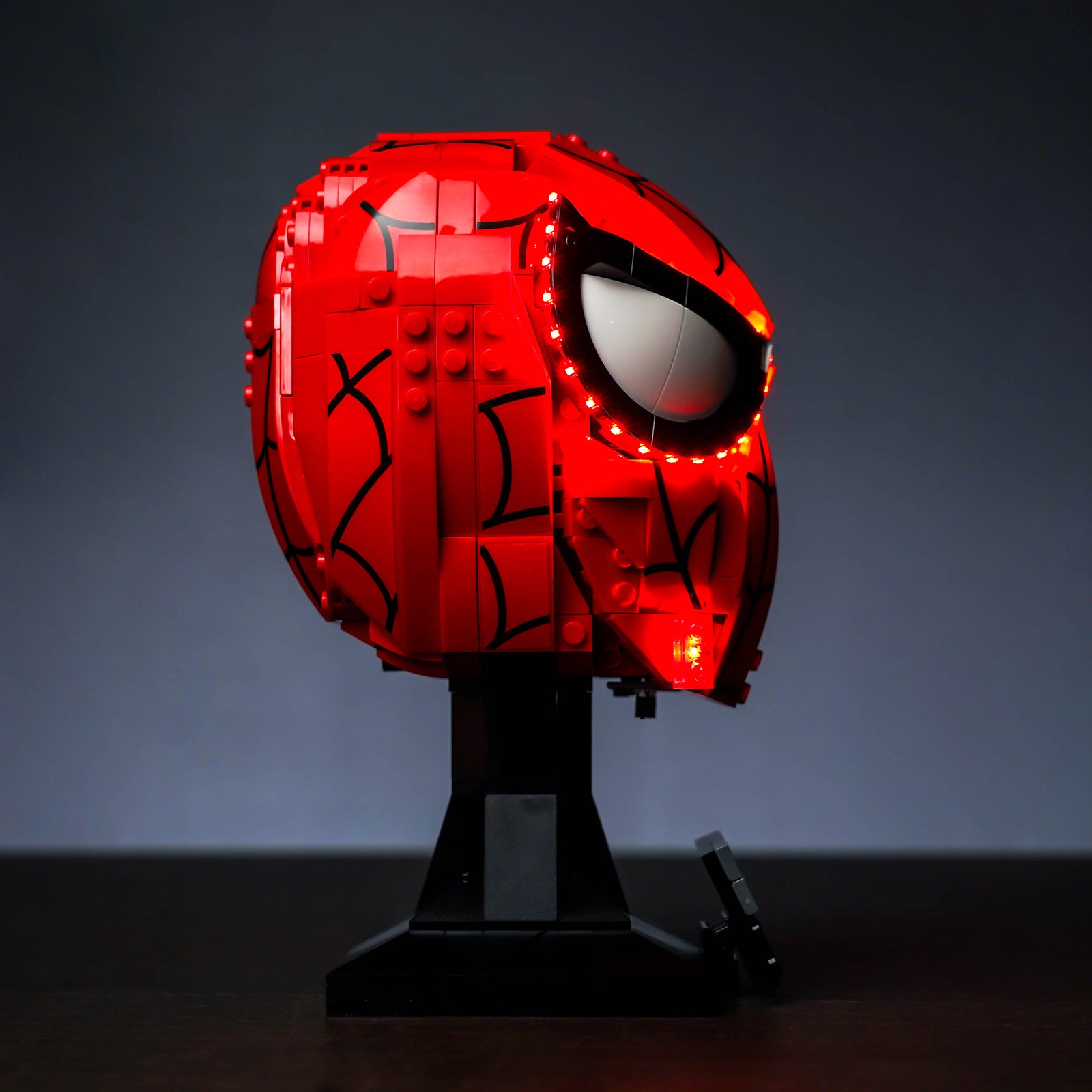 BrickBling-Beleuchtungsset für Marvel Spider-Mans Maske 76285