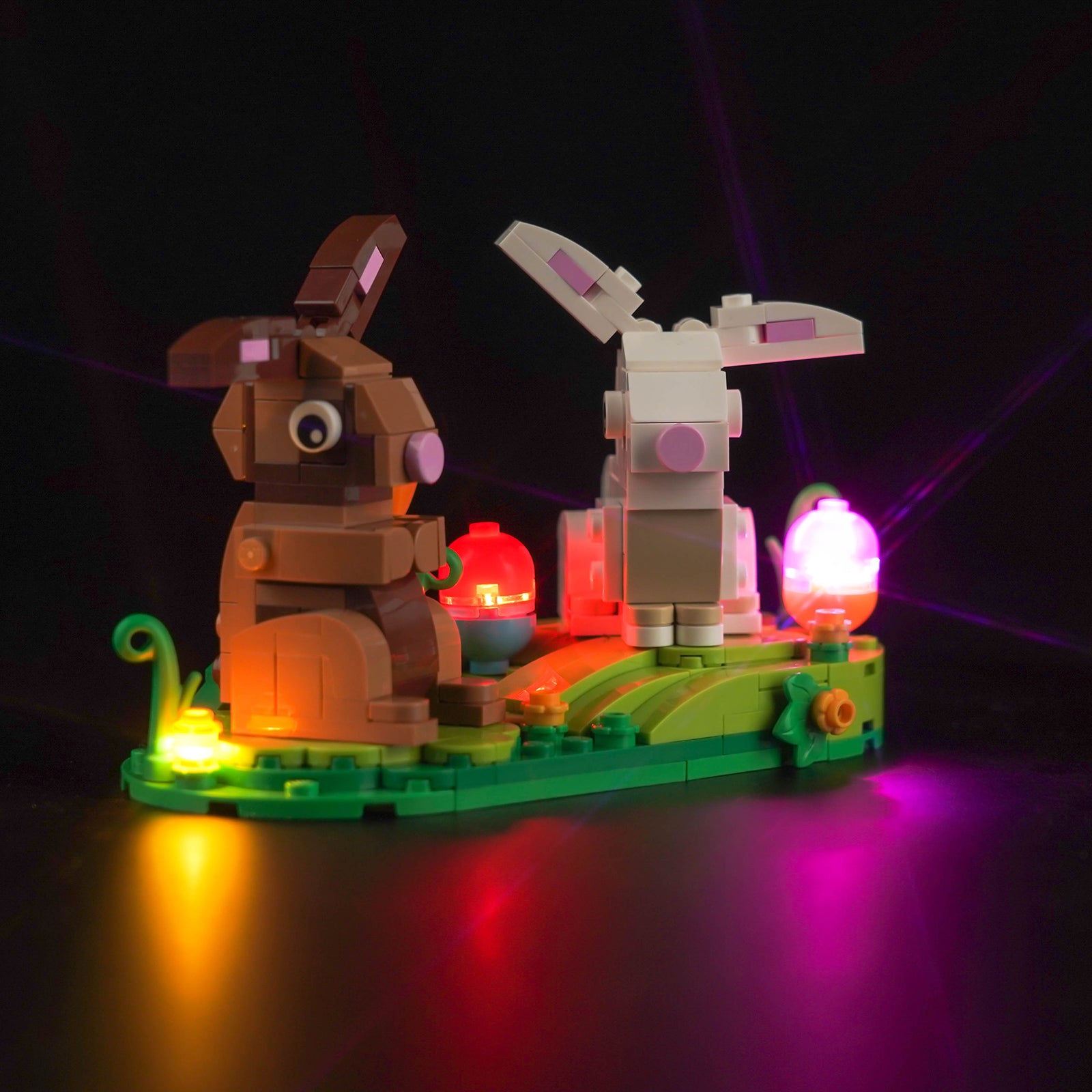 BrickBling Light Kit for LEGO Easter Rabbits Display 40523
