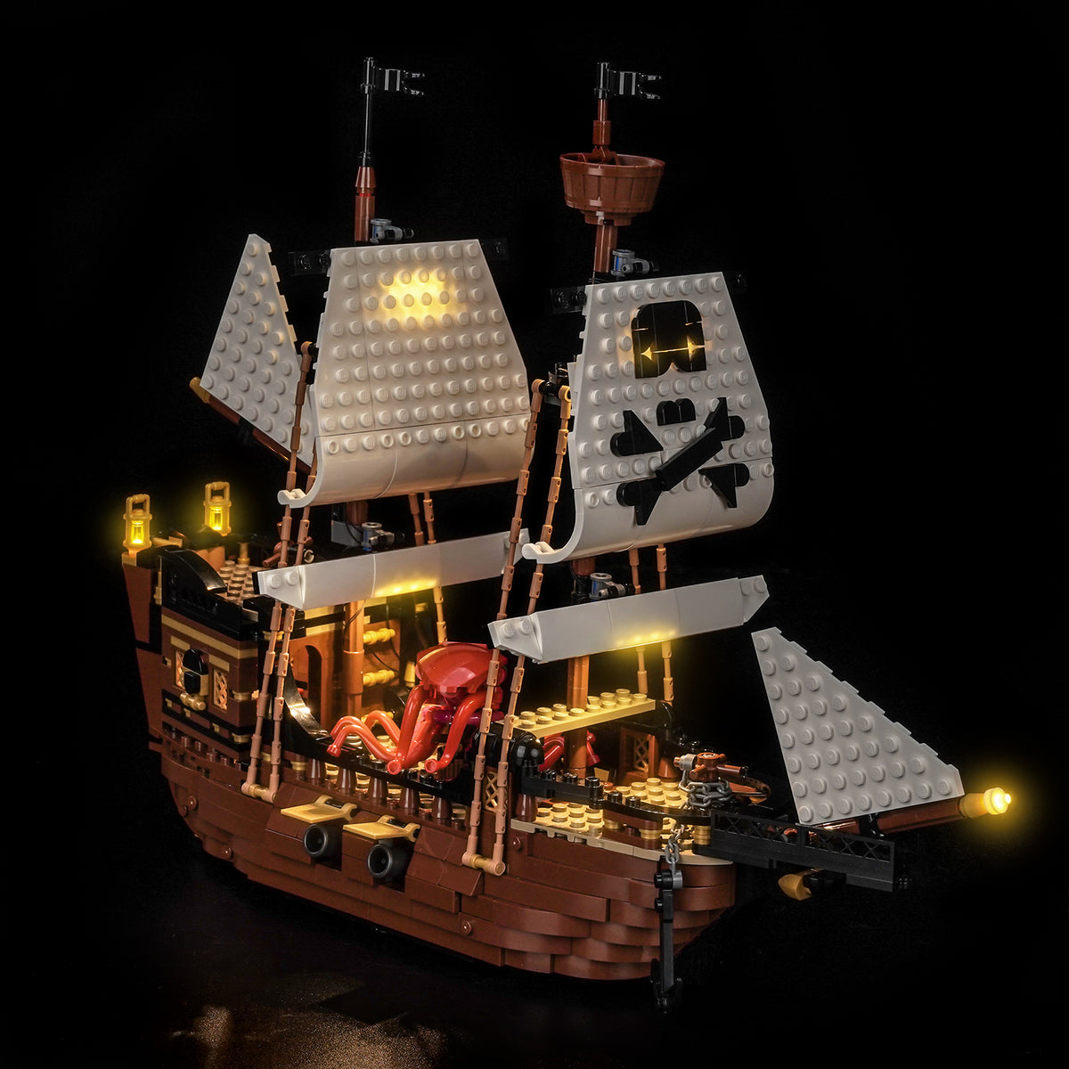 BrickBling Light Kit for LEGO Creator 3-in-1 Iconic Pirate Ship 31387