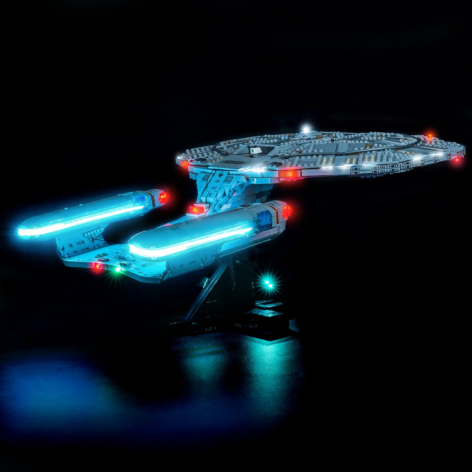 BrickBling Light Kit for LEGO Icons Star Trek: U.S.S. Enterprise NCC-1701-D™ 10356 Version 2