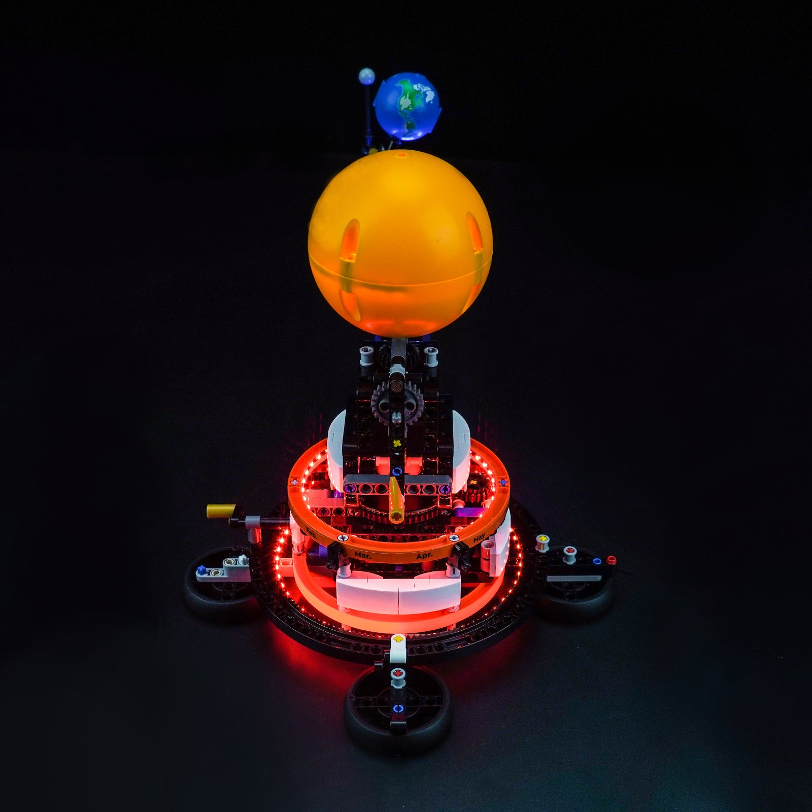 BrickBling Light Kit for LEGO Planet Earth and Moon in Orbit 42179