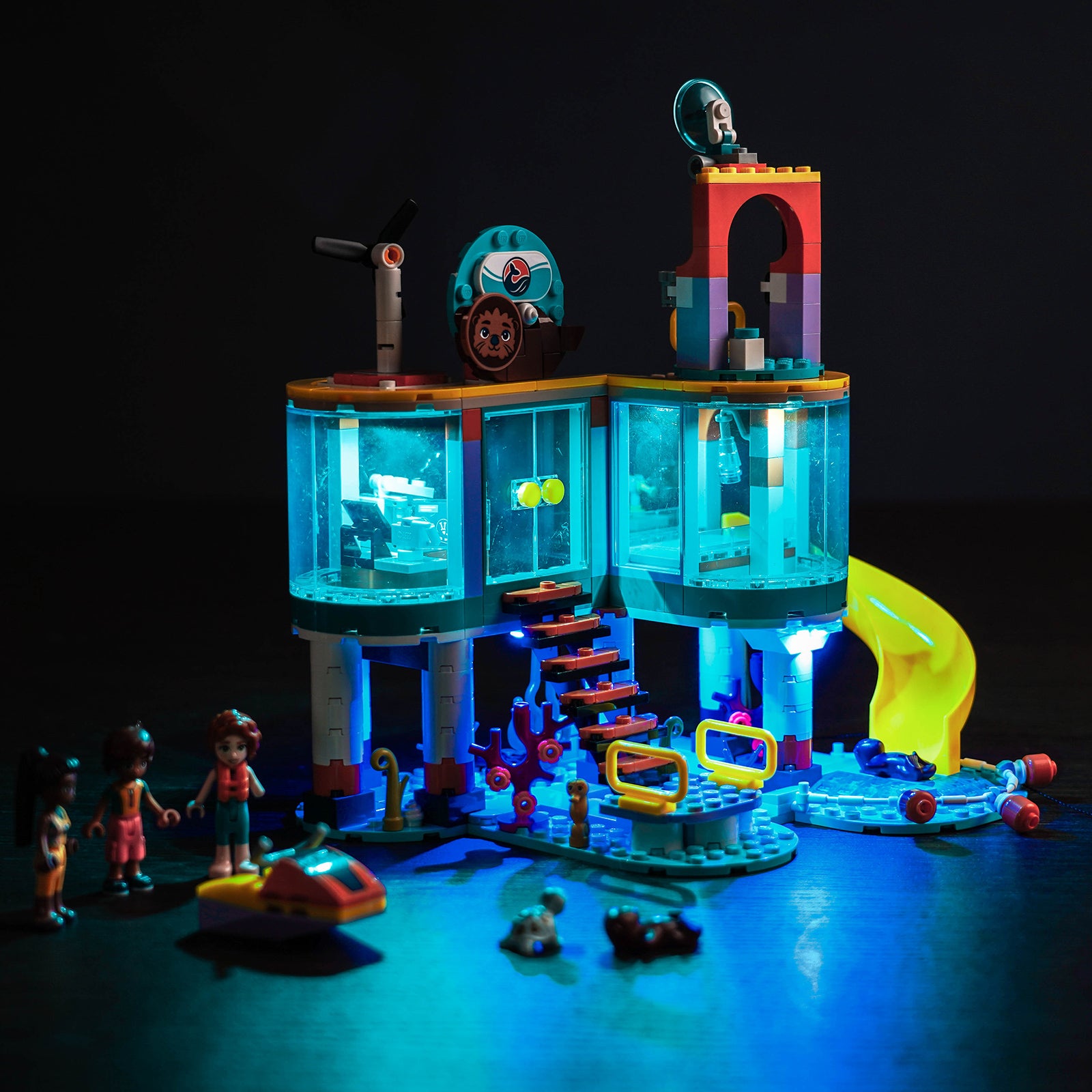 BrickBling Light Kit for LEGO Sea Rescue Center 41736