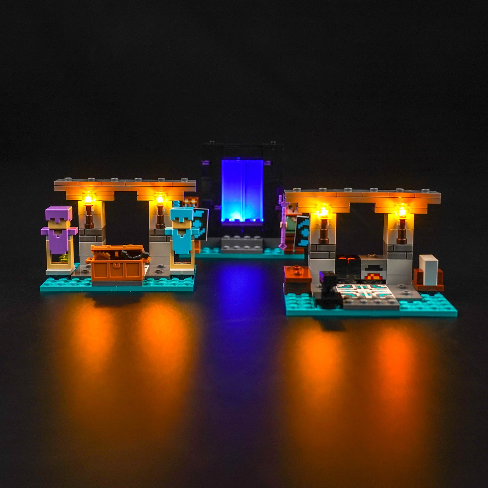 BrickBling Light Kit for LEGO Minecraft The Armory 21252