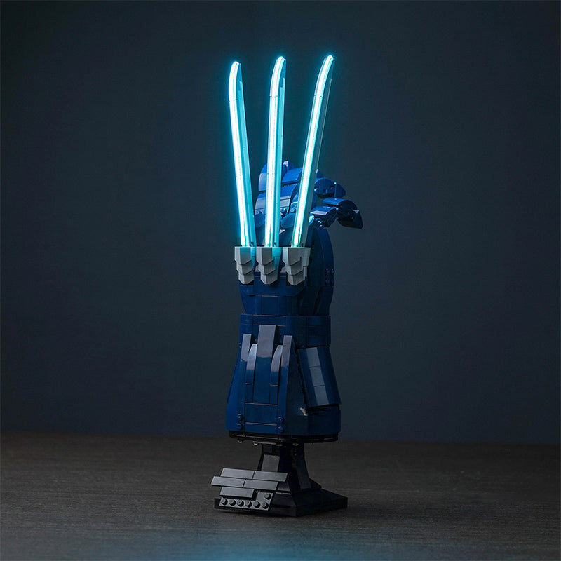 BrickBling Light Kit for LEGO Wolverine's Adamantium Claws 76250