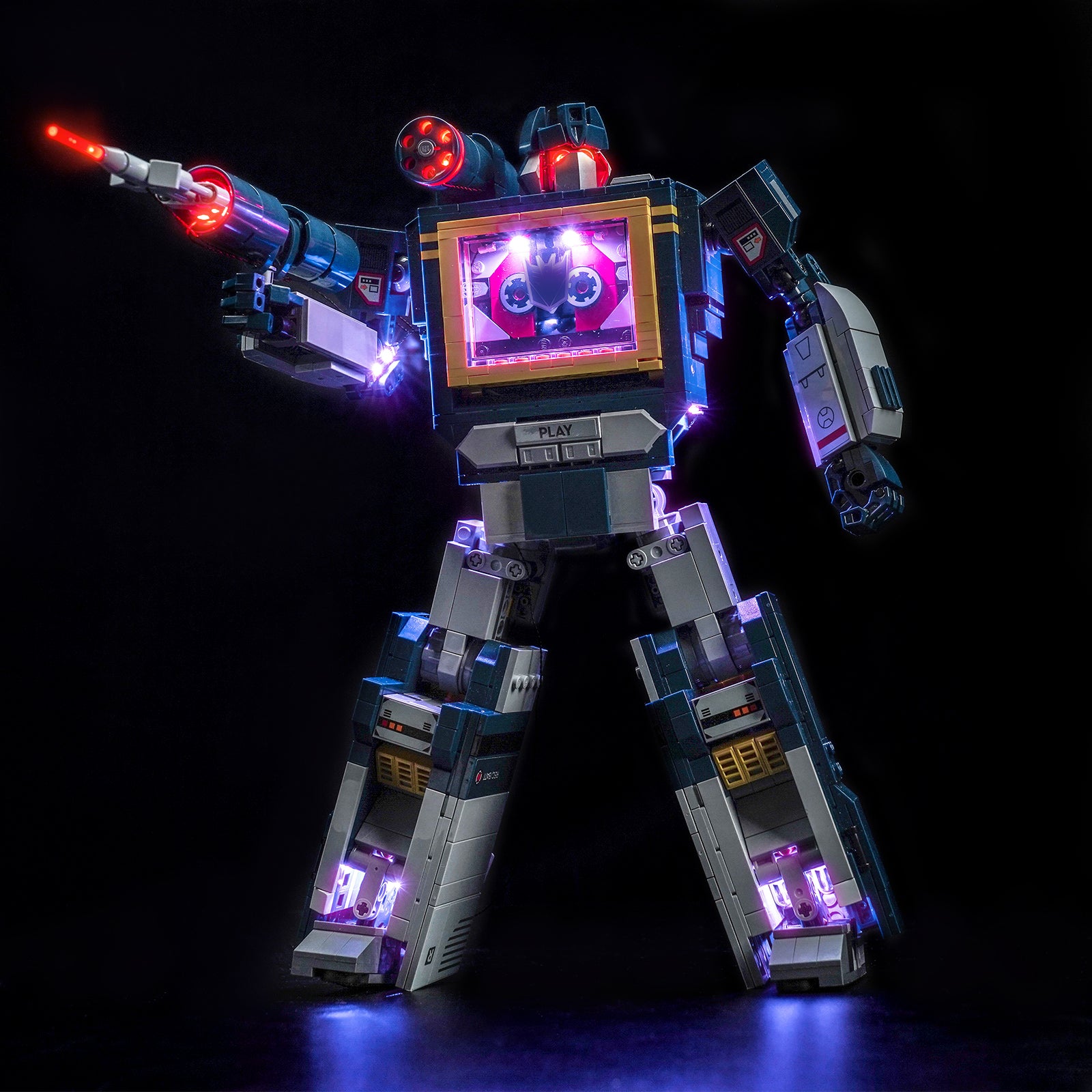 BrickBling Light Kit for LEGO Icons Transformers: Soundwave 10358