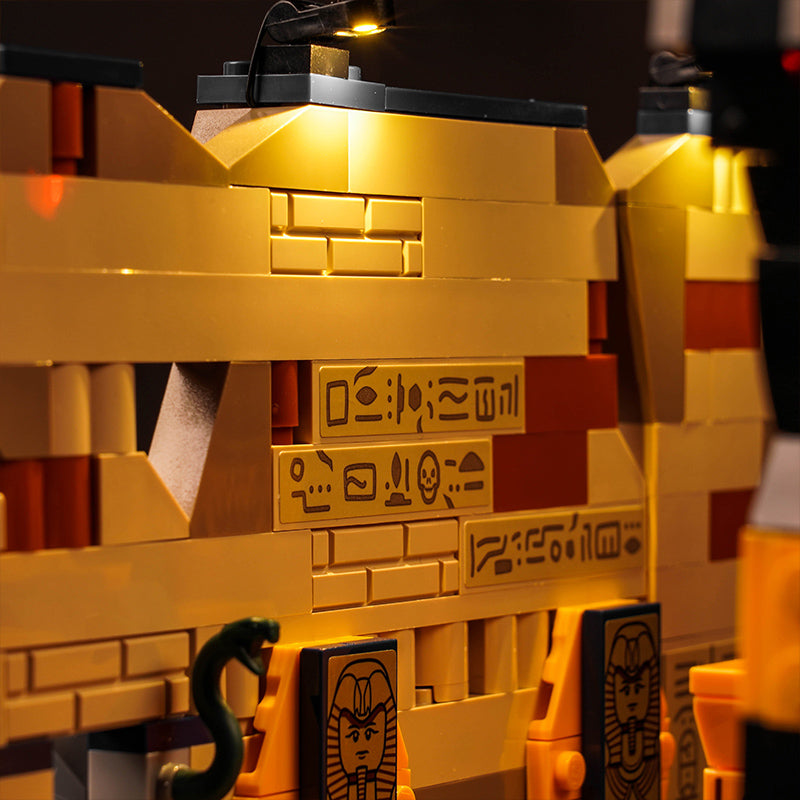 Kit d'éclairage BrickBling pour LEGO L'évasion du tombeau perdu 77013