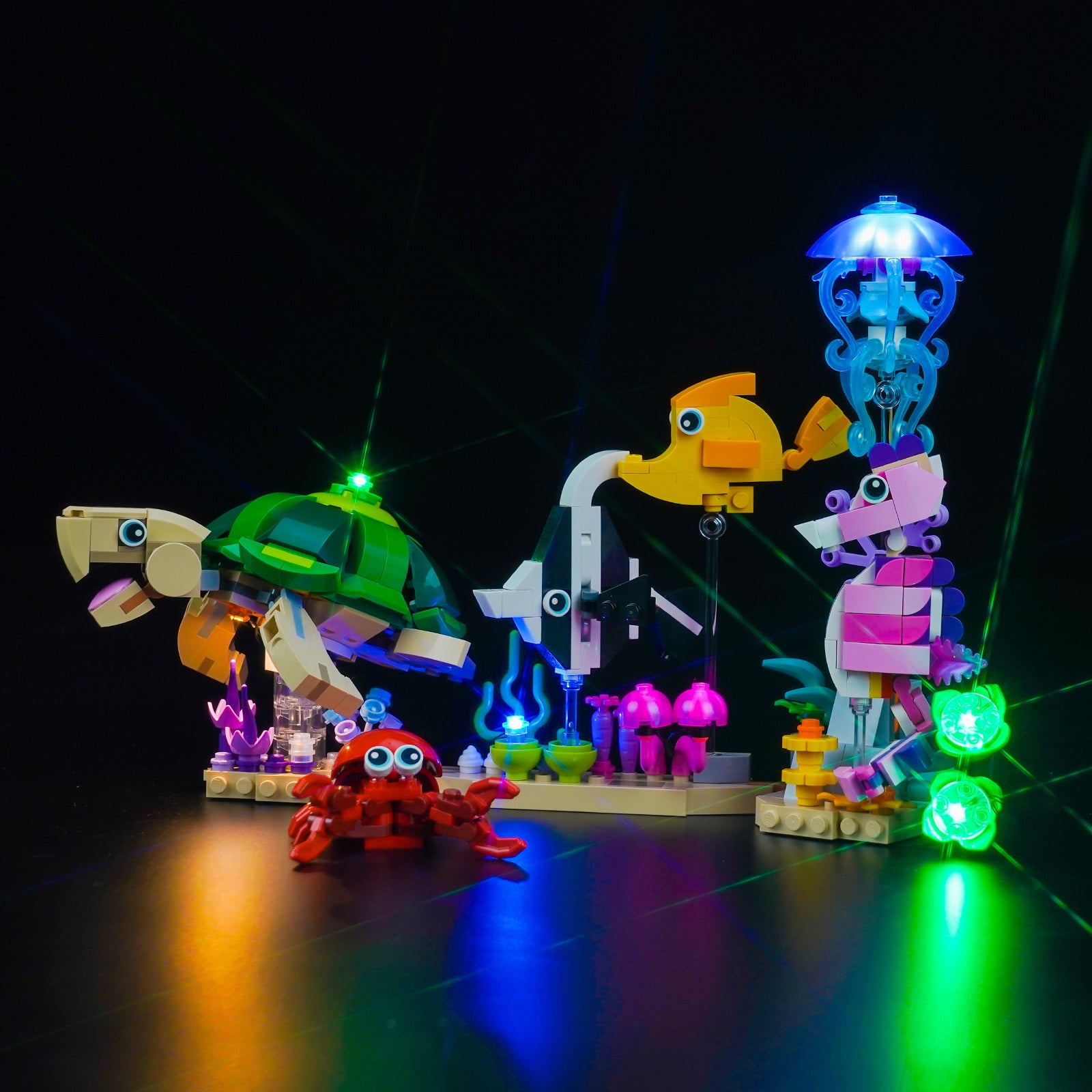 BrickBling Light Kit for LEGO Creator 3-in-1 Sea Animals 31158