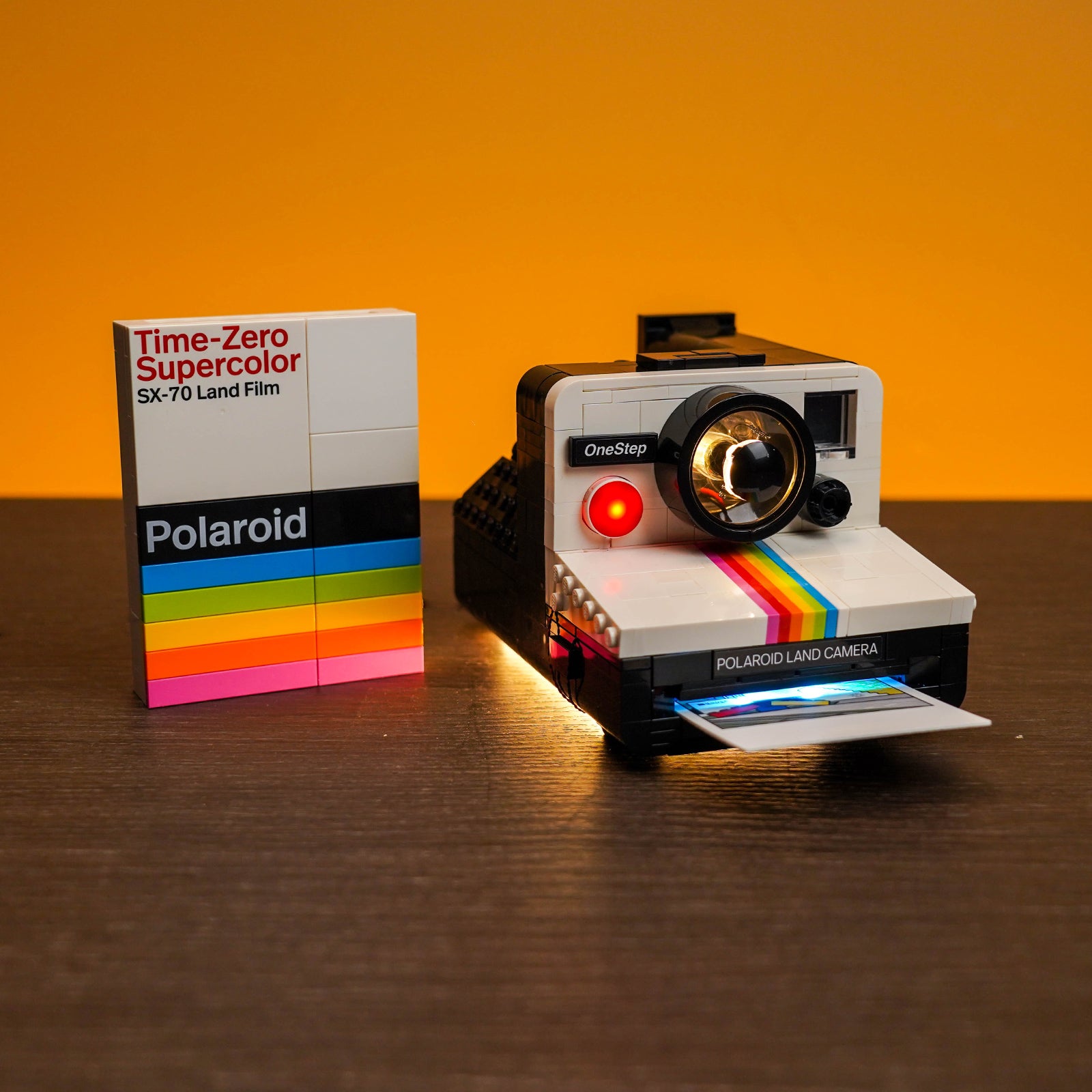BrickBling Lichtset für LEGO Ideas Polaroid OneStep SX-70 Kamera 21345