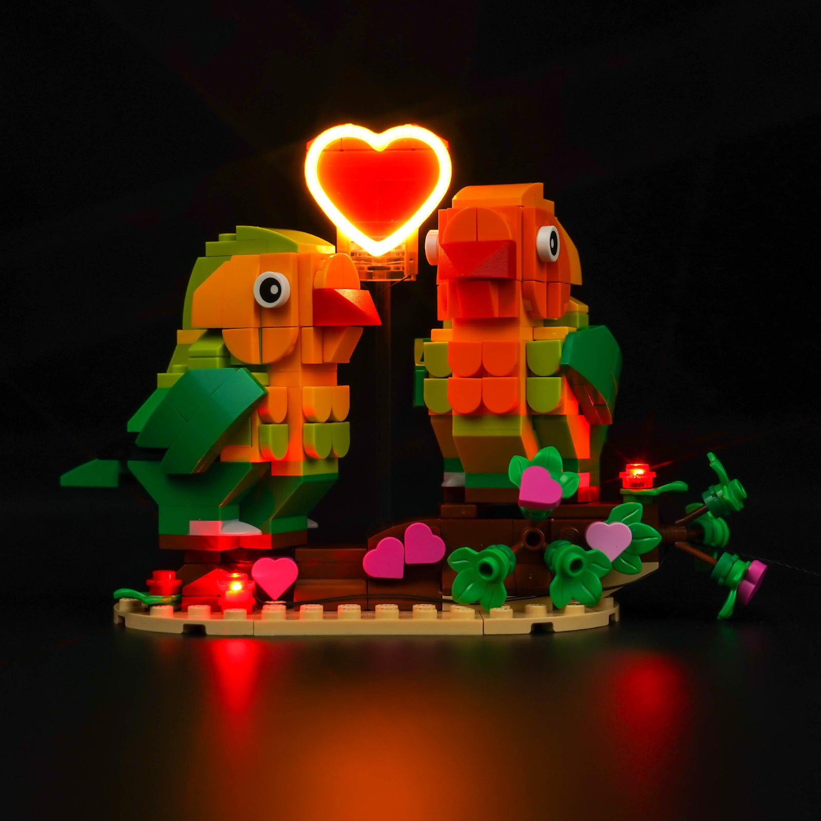 BrickBling Light Kit for LEGO Valentine Lovebirds 40522