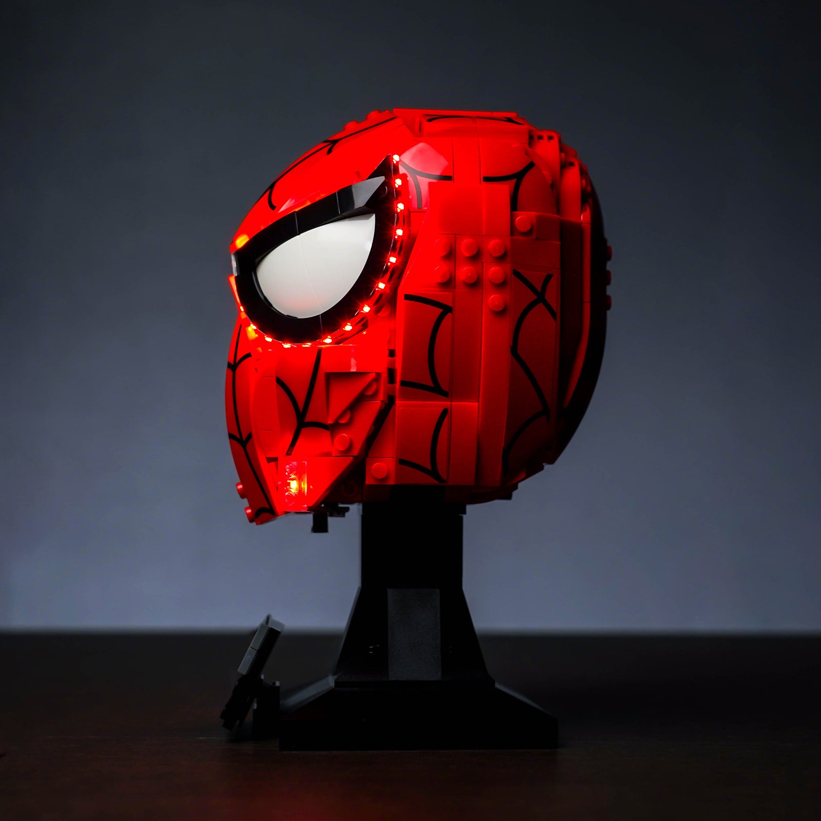 BrickBling-Beleuchtungsset für Marvel Spider-Mans Maske 76285