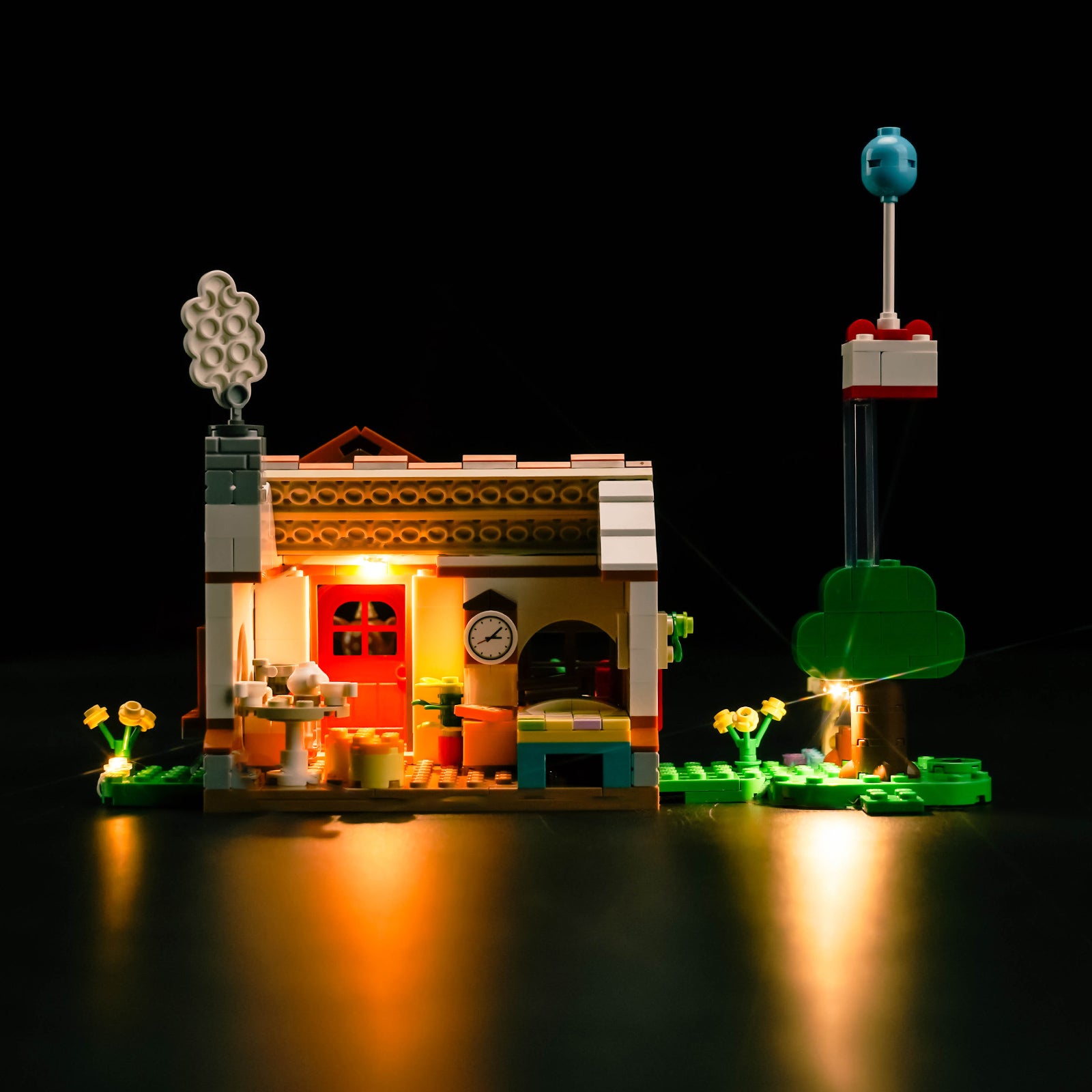 BrickBling Light Kit for LEGO Animal Crossing™ Isabelle's House Visit 77049