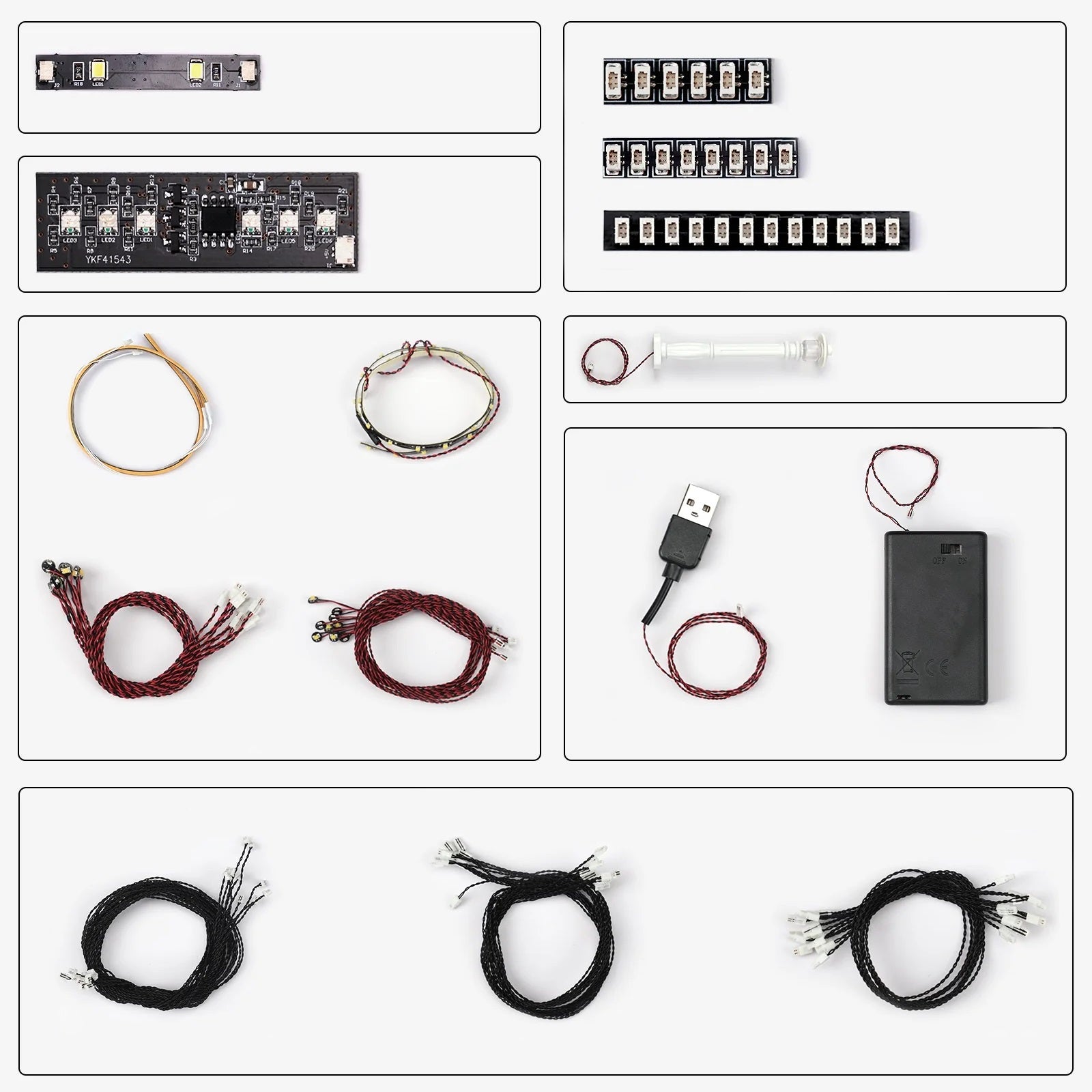 BrickBling Light Accessories for LEGO DIY Building Blocks Model Parts